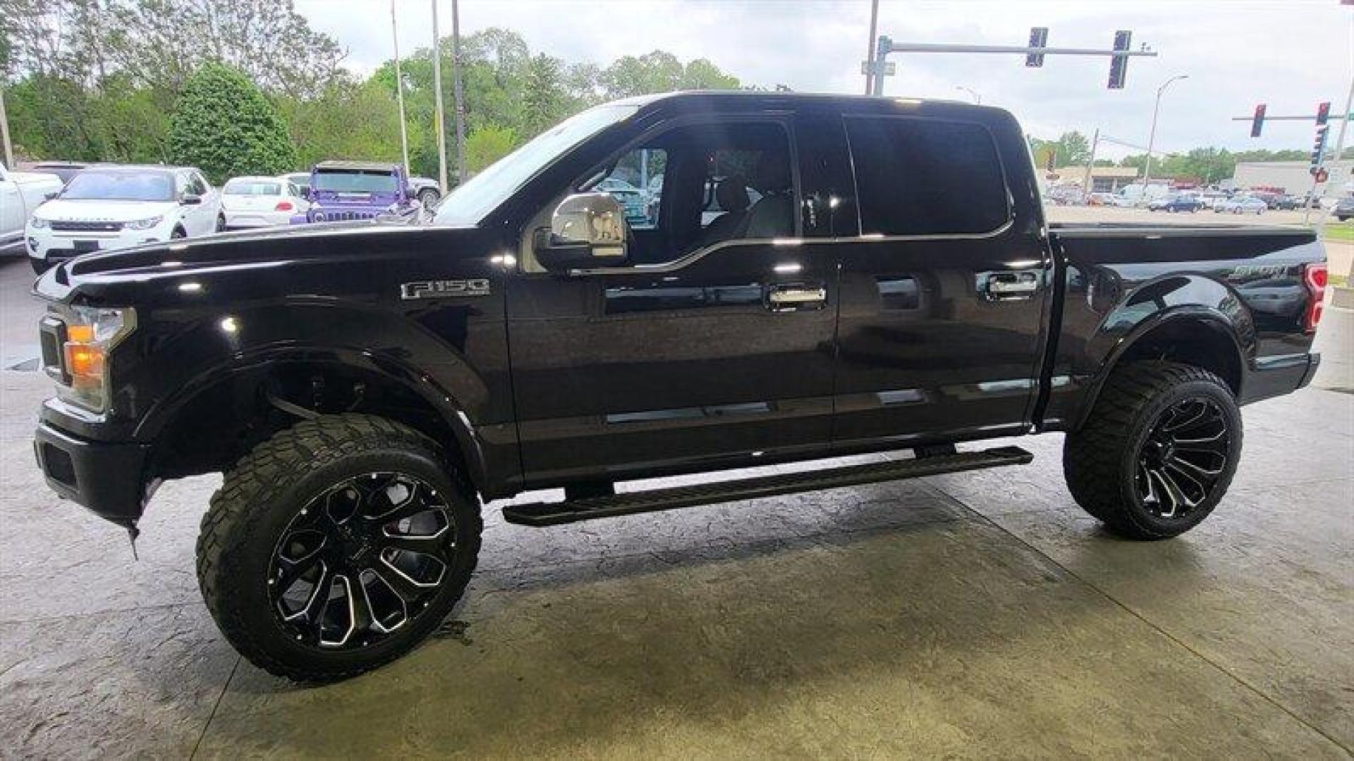 2018 Shadow Black Ford F-150 XLT (1FTEW1EG0JF) with an EcoBoost 3.5L Twin Turbo V6 375hp 470ft. lbs. engine, Automatic transmission, located at 25355 Eames Street, Channahon, IL, 60410, (815) 467-1807, 41.429108, -88.228432 - Oh, honey, let me tell you about the 2018 Ford F-150 XLT. This bad boy is powered by an EcoBoost 3.5L Twin Turbo V6 engine that'll have you feeling like you're cruising on a cloud. With 375 horsepower and 470 ft. lbs. of torque, you'll have all the power you need to take on any road. And let's talk - Photo#8