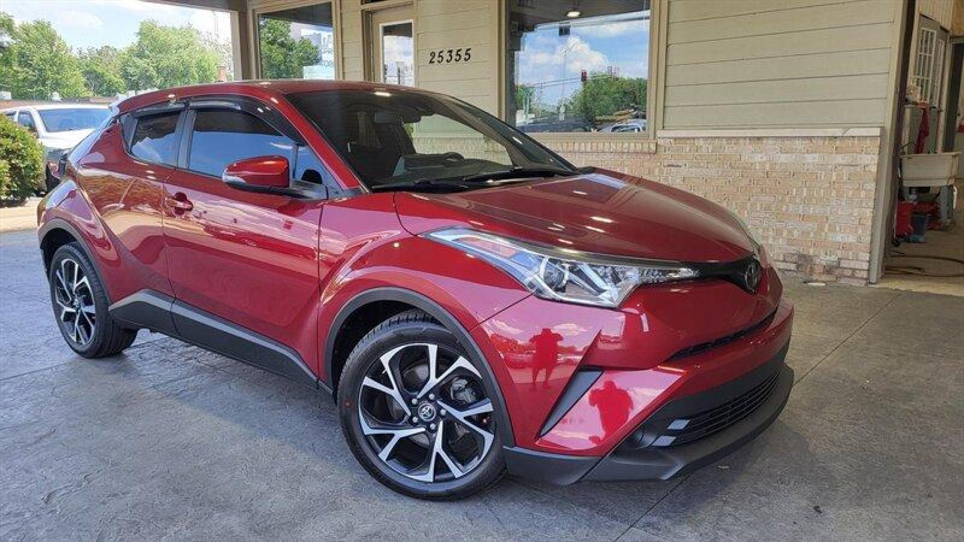 2019 Ruby Flare Pearl Toyota C-HR LE (NMTKHMBX9KR) with an 2.0L I4 144hp 139ft. lbs. engine, Automatic transmission, located at 25355 Eames Street, Channahon, IL, 60410, (815) 467-1807, 41.429108, -88.228432 - Photo#0