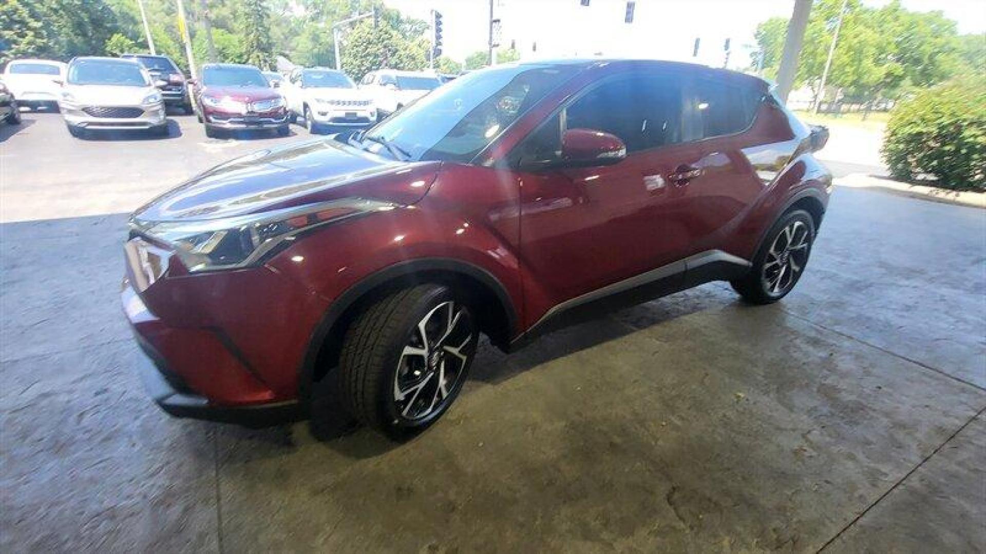 2019 Ruby Flare Pearl Toyota C-HR LE (NMTKHMBX9KR) with an 2.0L I4 144hp 139ft. lbs. engine, Automatic transmission, located at 25355 Eames Street, Channahon, IL, 60410, (815) 467-1807, 41.429108, -88.228432 - Photo#6