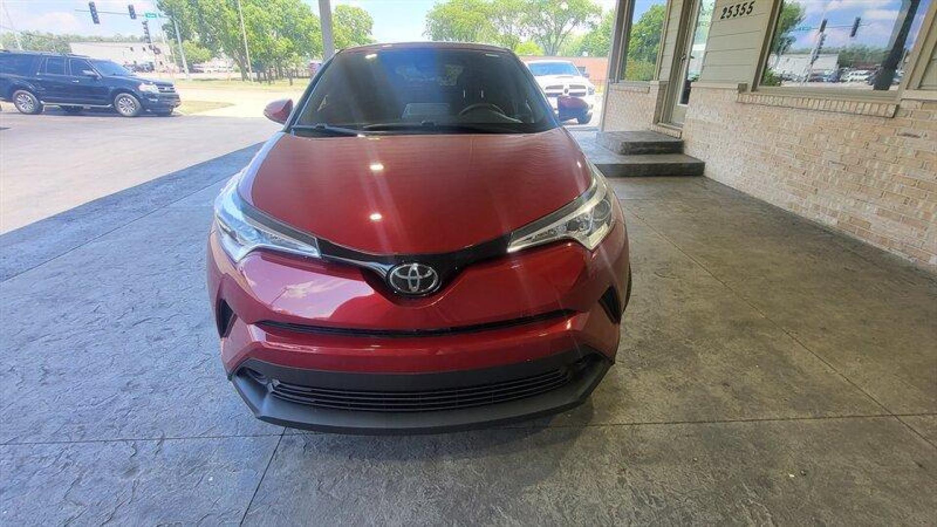 2019 Ruby Flare Pearl Toyota C-HR LE (NMTKHMBX9KR) with an 2.0L I4 144hp 139ft. lbs. engine, Automatic transmission, located at 25355 Eames Street, Channahon, IL, 60410, (815) 467-1807, 41.429108, -88.228432 - Photo#7