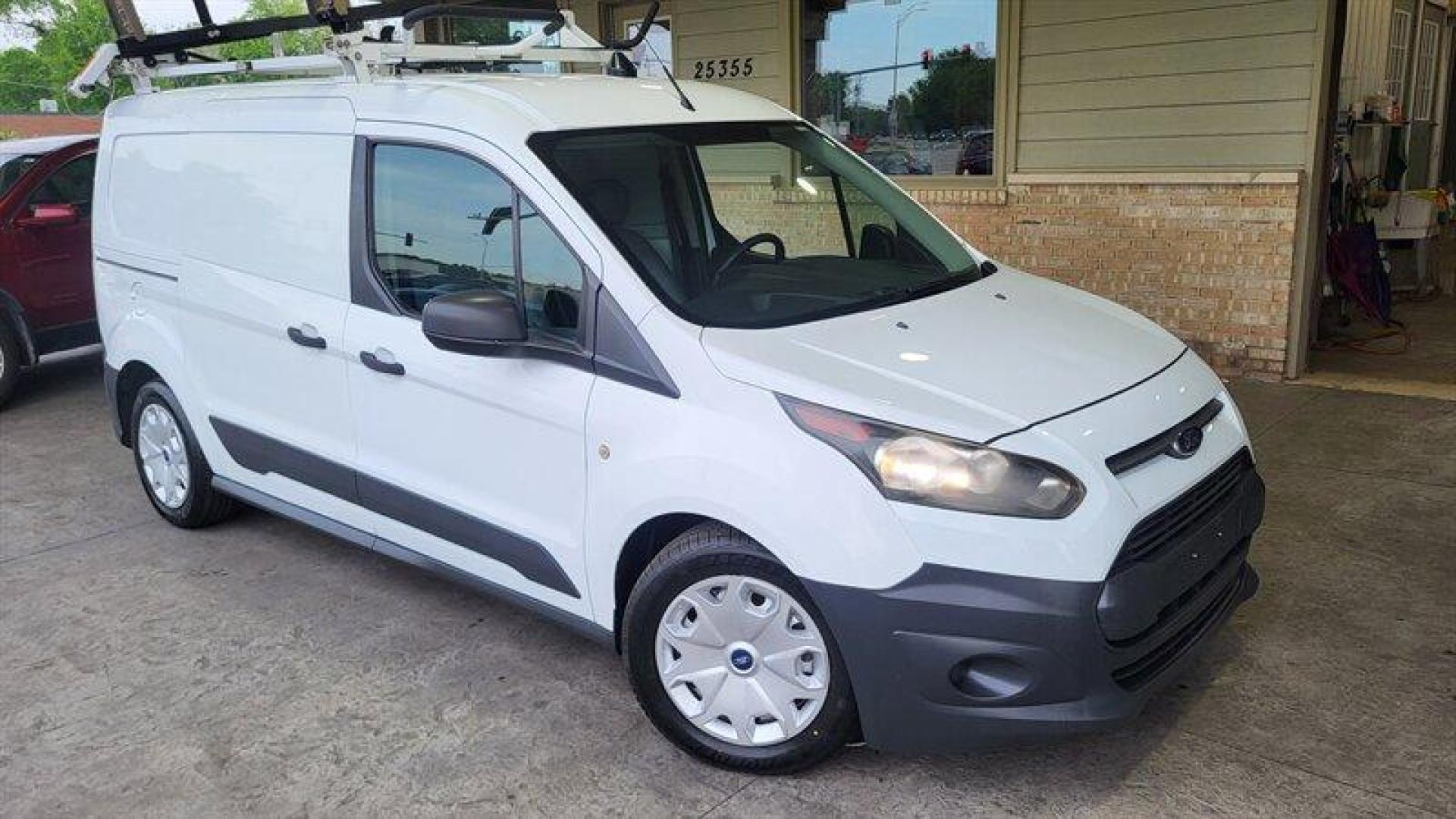 2014 Frozen White Ford Transit Connect XL (NM0LS7E76E1) with an Duratec 2.5L I4 169hp 171ft. lbs. engine, Automatic transmission, located at 25355 Eames Street, Channahon, IL, 60410, (815) 467-1807, 41.429108, -88.228432 - Photo#0