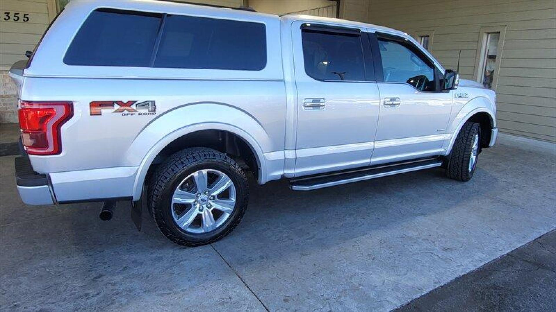 2015 Ingot Silver Metallic Ford F-150 Platinum (1FTEW1EG3FF) with an EcoBoost 3.5L Twin Turbo V6 365hp 420ft. lbs. engine, Automatic transmission, located at 25355 Eames Street, Channahon, IL, 60410, (815) 467-1807, 41.429108, -88.228432 - Photo#4