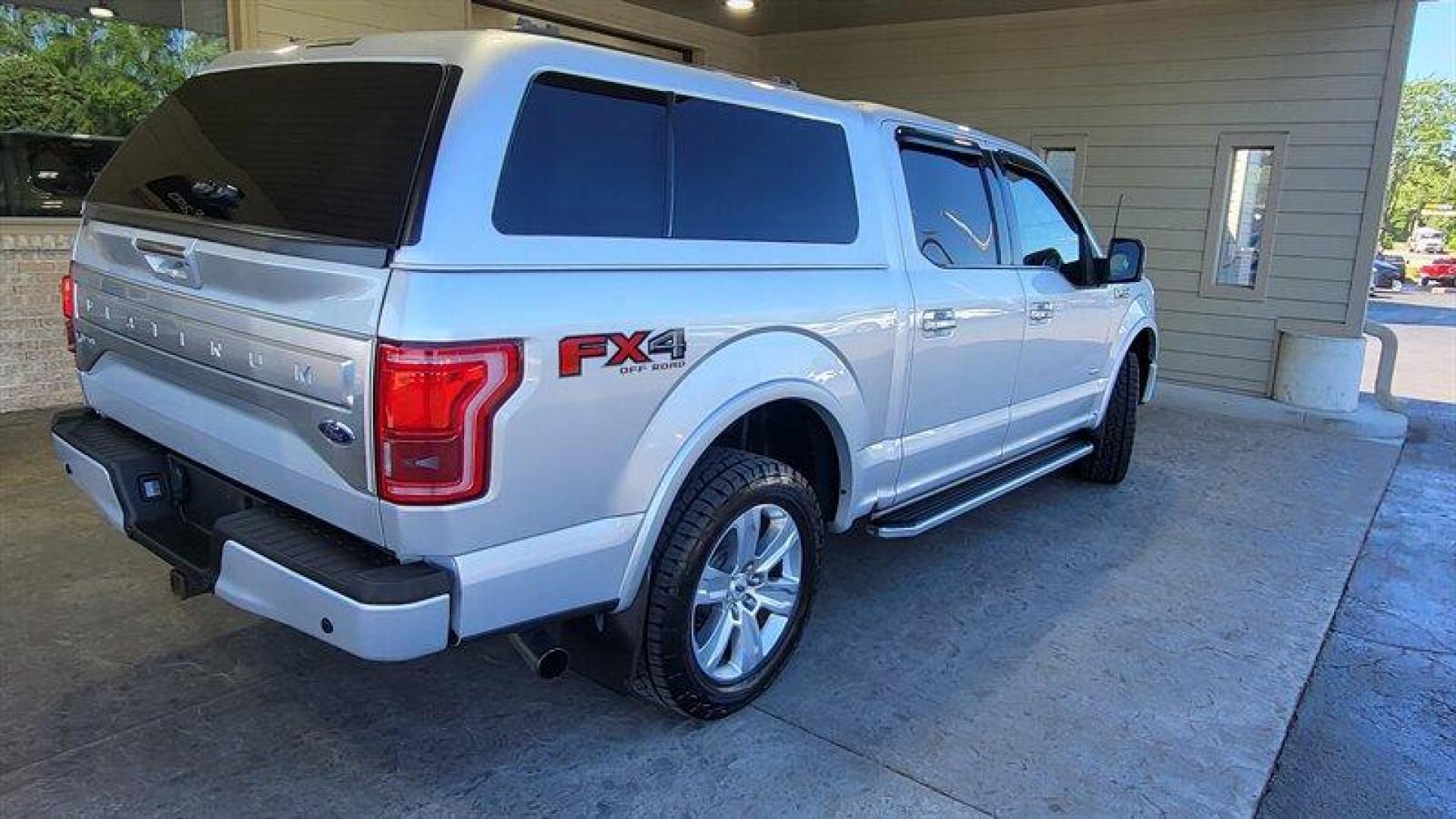 2015 Ingot Silver Metallic Ford F-150 Platinum (1FTEW1EG3FF) with an EcoBoost 3.5L Twin Turbo V6 365hp 420ft. lbs. engine, Automatic transmission, located at 25355 Eames Street, Channahon, IL, 60410, (815) 467-1807, 41.429108, -88.228432 - Photo#5