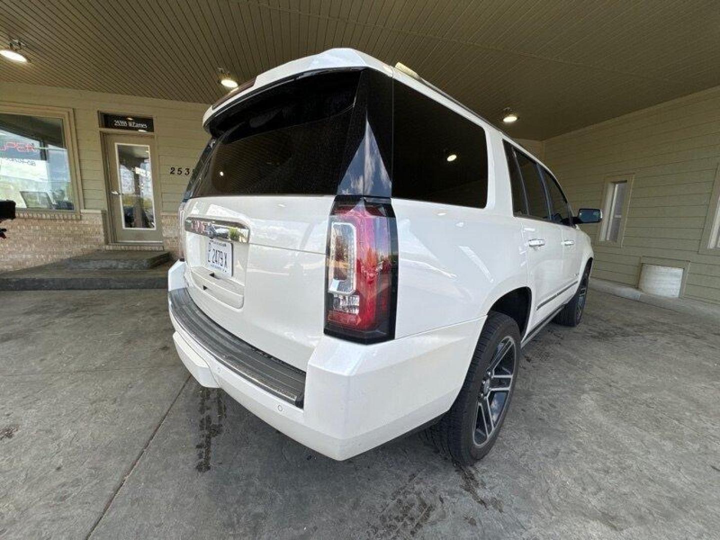 2015 Summit White GMC Yukon Denali (1GKS2CKJ8FR) with an EcoTec3 6.2L V8 420hp 460ft. lbs. engine, Automatic transmission, located at 25355 Eames Street, Channahon, IL, 60410, (815) 467-1807, 41.429108, -88.228432 - Photo#2