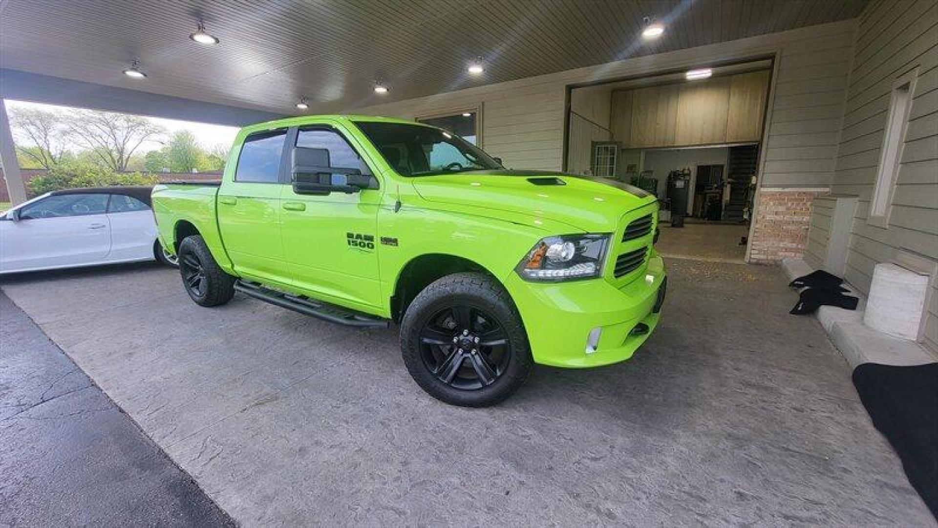 2017 Sublime Metallic Clearcoat RAM 1500 Sport (1C6RR7MTXHS) with an HEMI 5.7L V8 395hp 410ft. lbs. engine, Automatic transmission, located at 25355 Eames Street, Channahon, IL, 60410, (815) 467-1807, 41.429108, -88.228432 - Introducing the stunning 2017 RAM 1500 Sport, a true masterpiece of engineering and design that will take your breath away. Powered by a mighty HEMI 5.7L V8 engine, this beast roars to life with an impressive 395 horsepower and a staggering 410 foot-pounds of torque. It's a force to be reckoned with - Photo#0