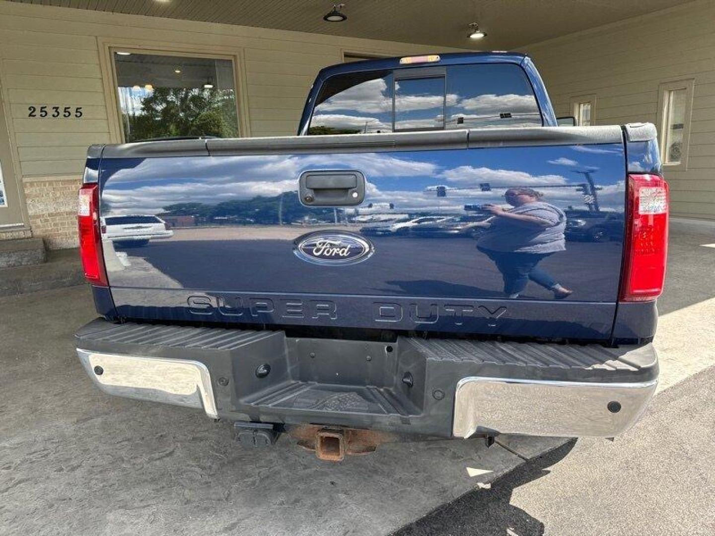 2012 Dark Blue Pearl Metallic Ford F-250 Lariat (1FT7W2BT9CE) with an Power Stroke 6.7L Biodiesel Turbo V8 400hp 800ft. engine, Automatic transmission, located at 25355 Eames Street, Channahon, IL, 60410, (815) 467-1807, 41.429108, -88.228432 - Photo#4