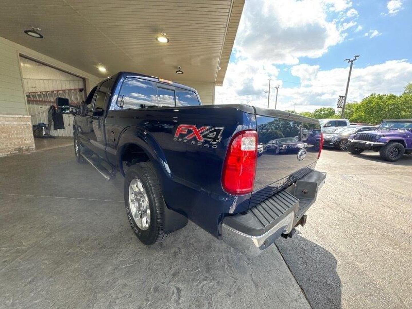 2012 Dark Blue Pearl Metallic Ford F-250 Lariat (1FT7W2BT9CE) with an Power Stroke 6.7L Biodiesel Turbo V8 400hp 800ft. engine, Automatic transmission, located at 25355 Eames Street, Channahon, IL, 60410, (815) 467-1807, 41.429108, -88.228432 - Photo#5