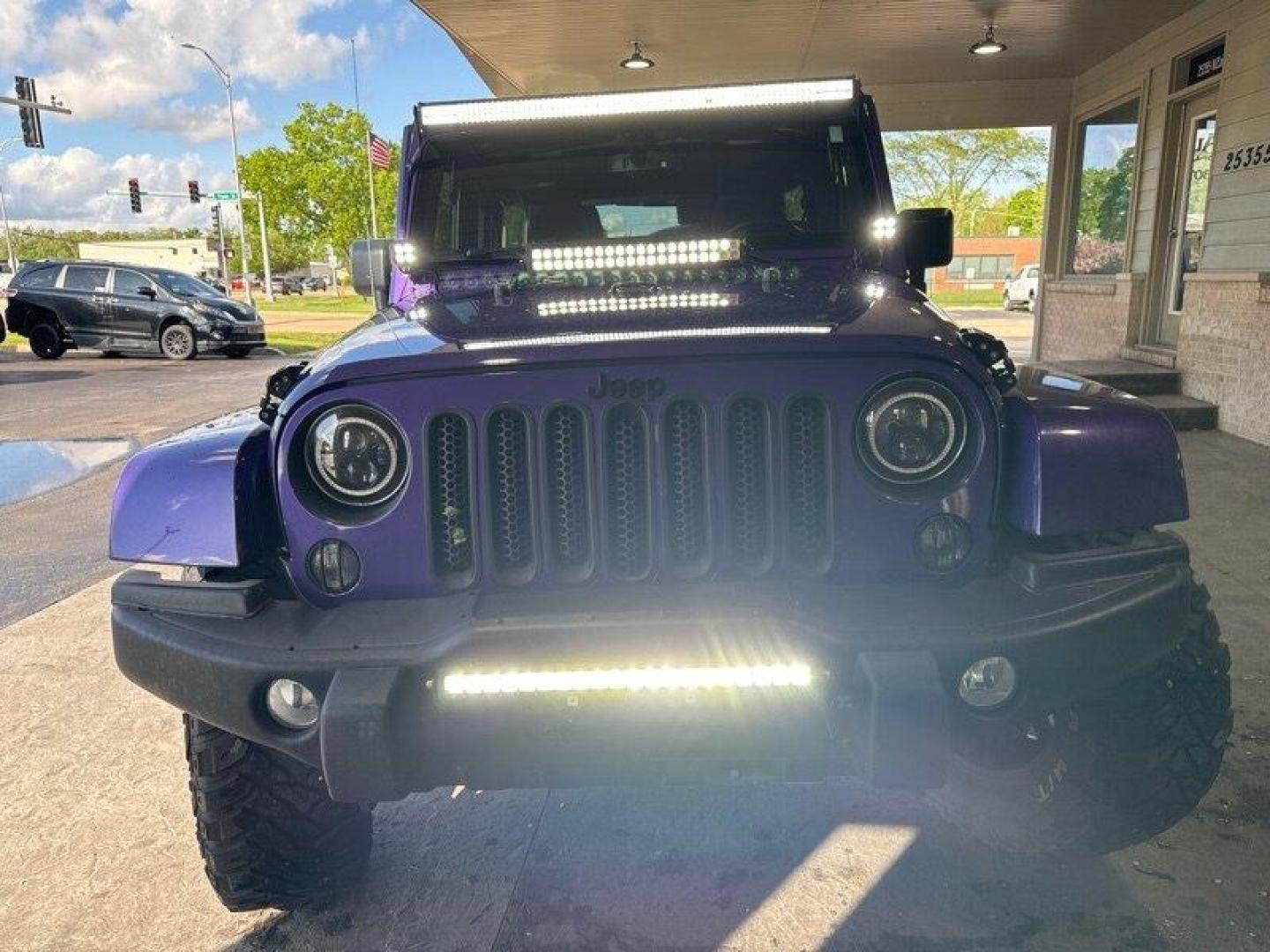 2016 Purple Jeep Wrangler Unlimited Sahara (1C4BJWEG3GL) with an 3.6L V6 285hp 260ft. lbs. engine, Automatic transmission, located at 25355 Eames Street, Channahon, IL, 60410, (815) 467-1807, 41.429108, -88.228432 - Looking for a vehicle that's as tough as it is stylish? Look no further than the 2016 Jeep Wrangler Unlimited Sahara Back Country! This rugged SUV is powered by a powerful 3.6L V6 engine that delivers an impressive 285hp and 260ft. lbs. of torque, giving you the power you need to tackle any terrain. - Photo#8