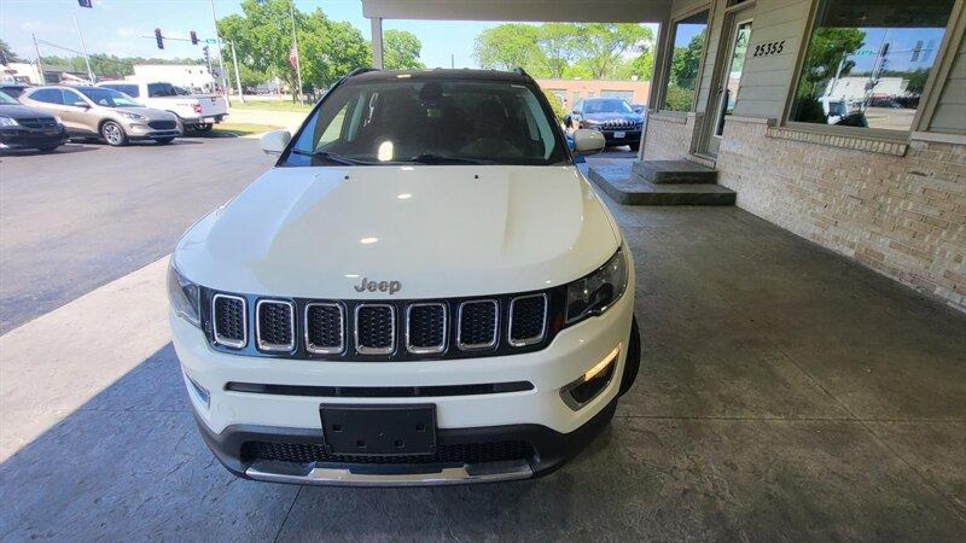 2018 White Clear Coat Jeep Compass Limited (3C4NJDCB6JT) with an Tigershark 2.4L I4 180hp 175ft. lbs. engine, Automatic transmission, located at 25355 Eames Street, Channahon, IL, 60410, (815) 467-1807, 41.429108, -88.228432 - Ladies and gents, feast your eyes on the 2018 Jeep Compass Limited! This baby is powered by a Tigershark 2.4L I4 180hp 175ft. lbs. engine that'll have you feeling like you own the road. And let's talk about those factory default features, shall we? You'll be living in the lap of luxury with the slee - Photo#15