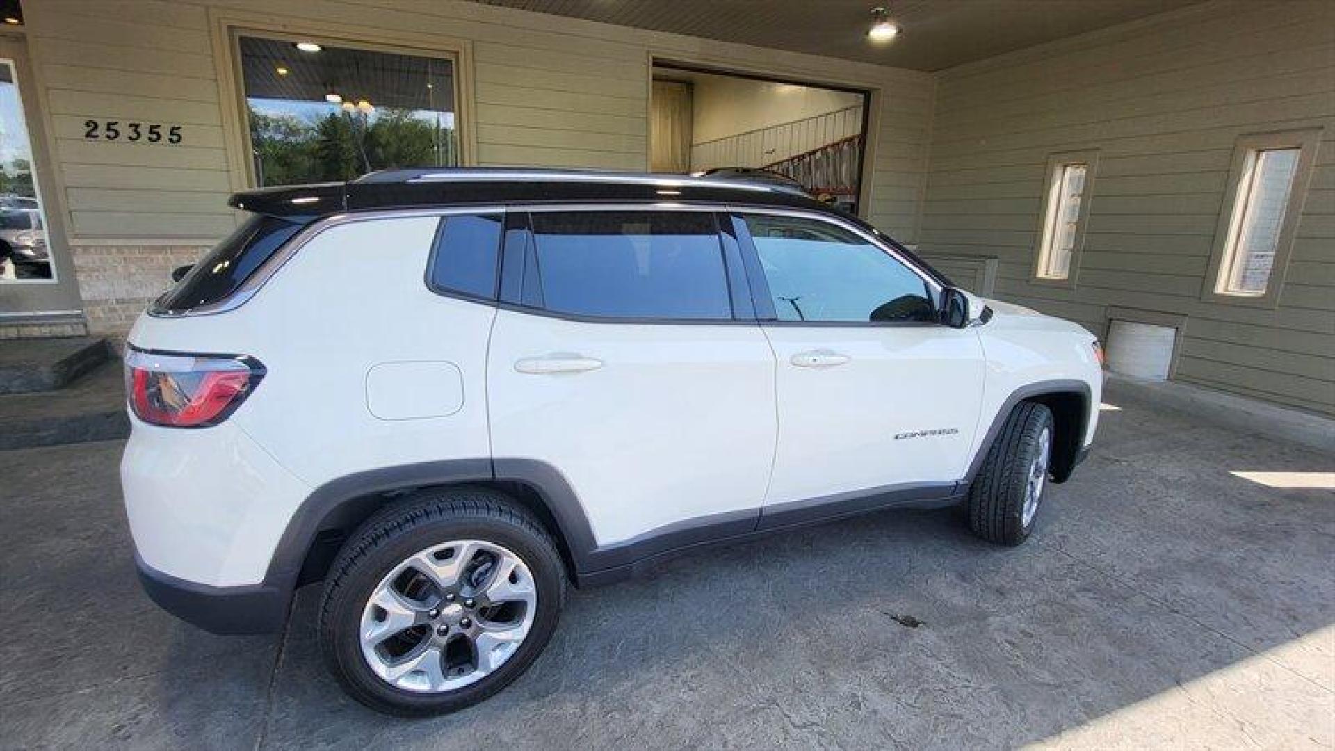 2018 White Clear Coat Jeep Compass Limited (3C4NJDCB6JT) with an Tigershark 2.4L I4 180hp 175ft. lbs. engine, Automatic transmission, located at 25355 Eames Street, Channahon, IL, 60410, (815) 467-1807, 41.429108, -88.228432 - Ladies and gents, feast your eyes on the 2018 Jeep Compass Limited! This baby is powered by a Tigershark 2.4L I4 180hp 175ft. lbs. engine that'll have you feeling like you own the road. And let's talk about those factory default features, shall we? You'll be living in the lap of luxury with the slee - Photo#5