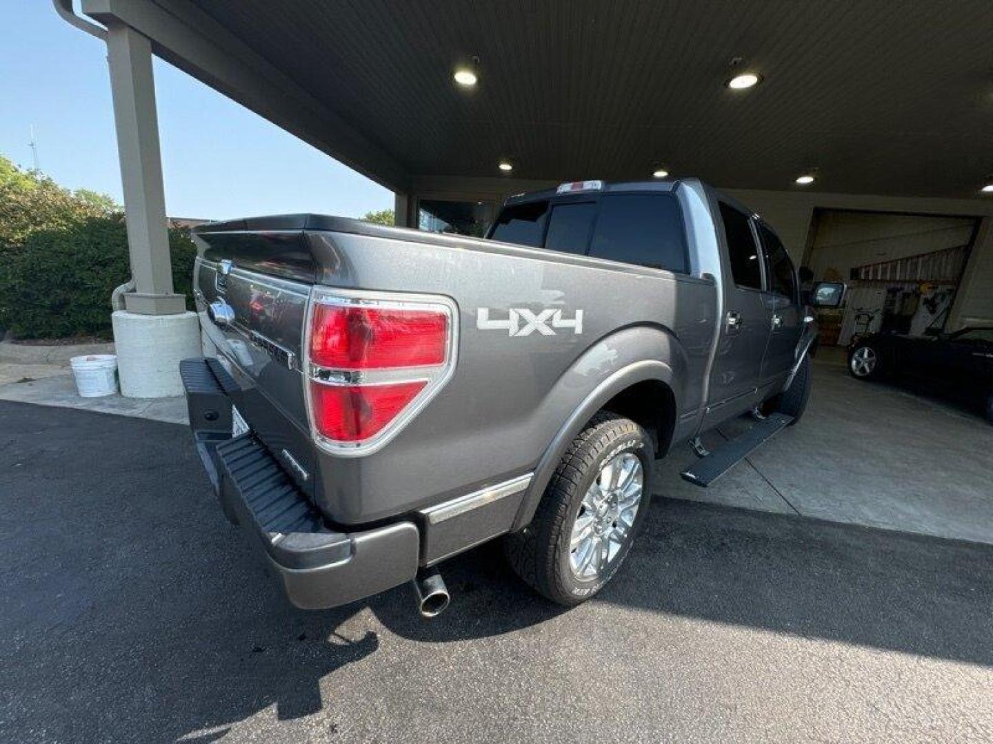 2011 Sterling Grey Metallic Ford F-150 Platinum (1FTFW1EF4BF) with an 5.0L Flex Fuel V8 360hp 380ft. lbs. engine, Automatic transmission, located at 25355 Eames Street, Channahon, IL, 60410, (815) 467-1807, 41.429108, -88.228432 - Are you ready to experience the ultimate in power, luxury, and capability? Look no further than this 2011 Ford F-150 Platinum. With a 5.0L Flex Fuel V8 engine, this truck packs a punch with 360 horsepower and 380 ft. lbs. of torque. But it's not just about performance - this truck is loaded with p - Photo#3