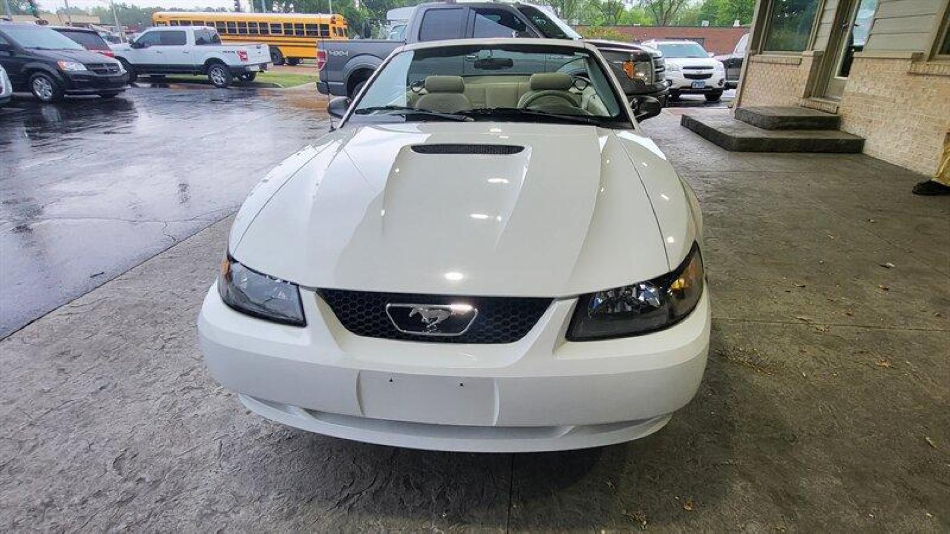 2001 Oxford White Clearcoat Ford Mustang V6 Premium (1FAFP44481F) with an 3L NA V6 overhead valves (OHV) 12V engine, Automatic transmission, located at 25355 Eames Street, Channahon, IL, 60410, (815) 467-1807, 41.429108, -88.228432 - Photo#13