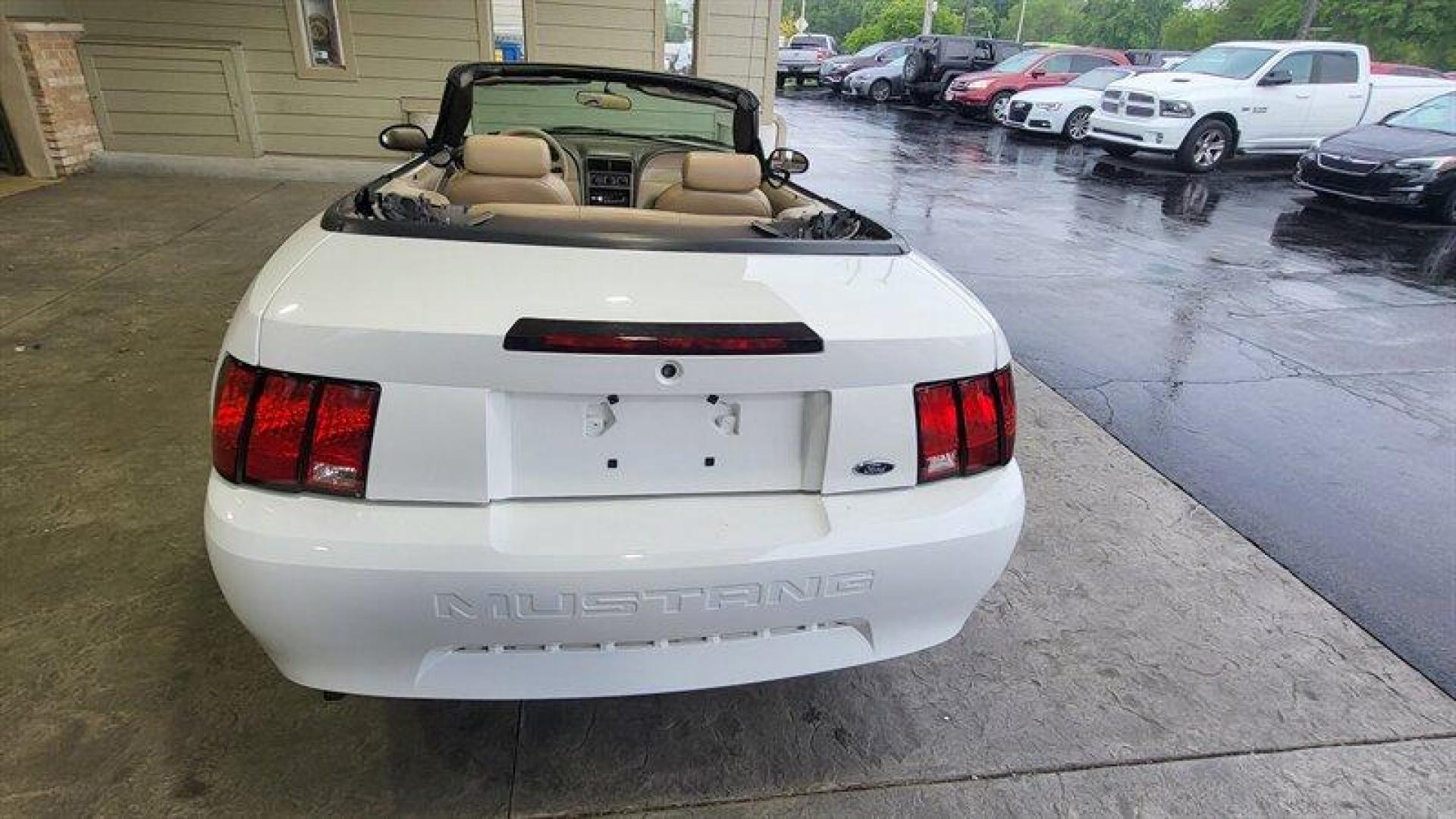 2001 Oxford White Clearcoat Ford Mustang V6 Premium (1FAFP44481F) with an 3L NA V6 overhead valves (OHV) 12V engine, Automatic transmission, located at 25355 Eames Street, Channahon, IL, 60410, (815) 467-1807, 41.429108, -88.228432 - Photo#6