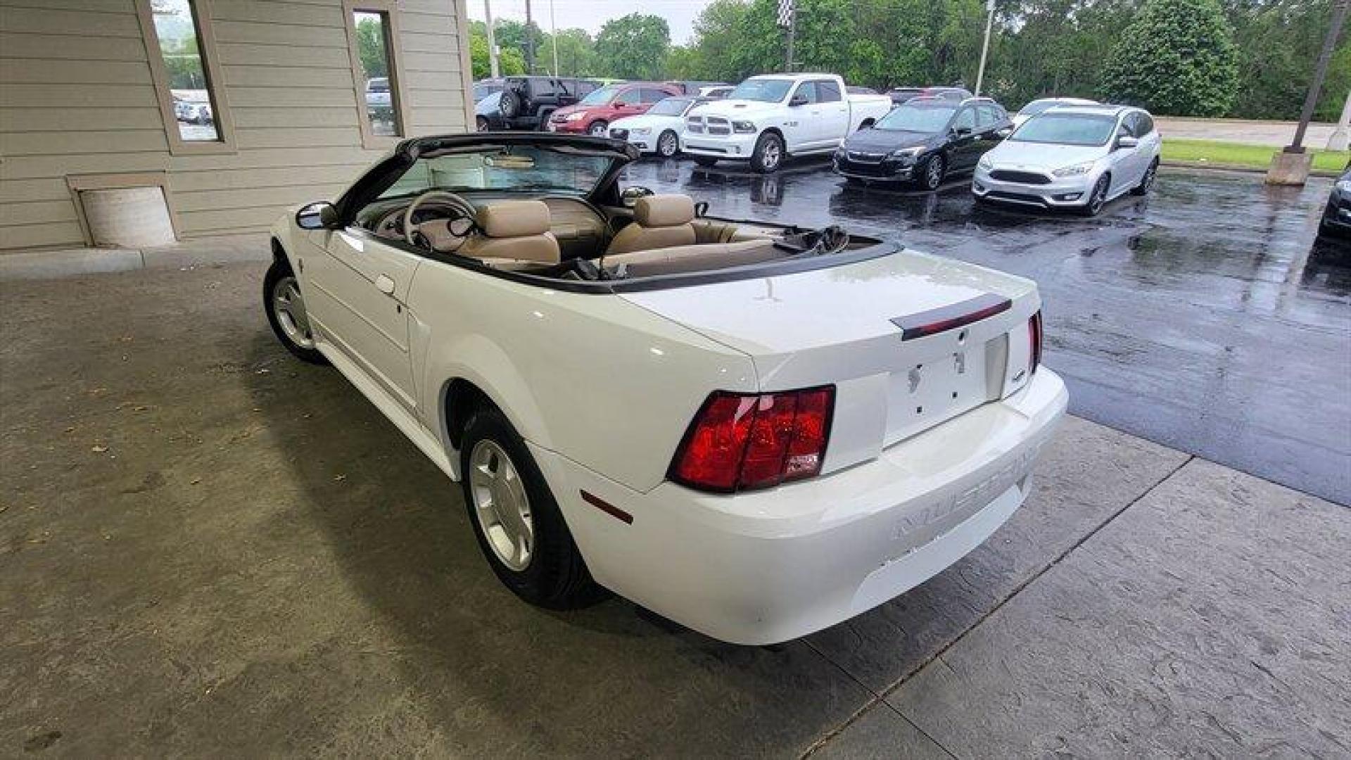 2001 Oxford White Clearcoat Ford Mustang V6 Premium (1FAFP44481F) with an 3L NA V6 overhead valves (OHV) 12V engine, Automatic transmission, located at 25355 Eames Street, Channahon, IL, 60410, (815) 467-1807, 41.429108, -88.228432 - Photo#7