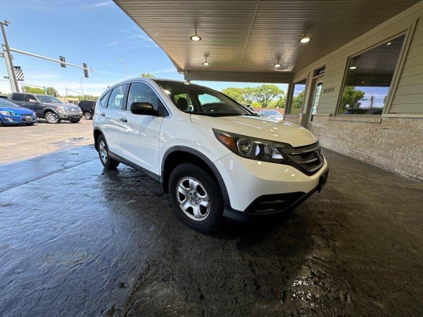 2012 Taffeta White Honda CR-V LX (5J6RM4H39CL) with an 2.4L I4 185hp 163ft. lbs. engine, Automatic transmission, located at 25355 Eames Street, Channahon, IL, 60410, (815) 467-1807, 41.429108, -88.228432 - Photo#0