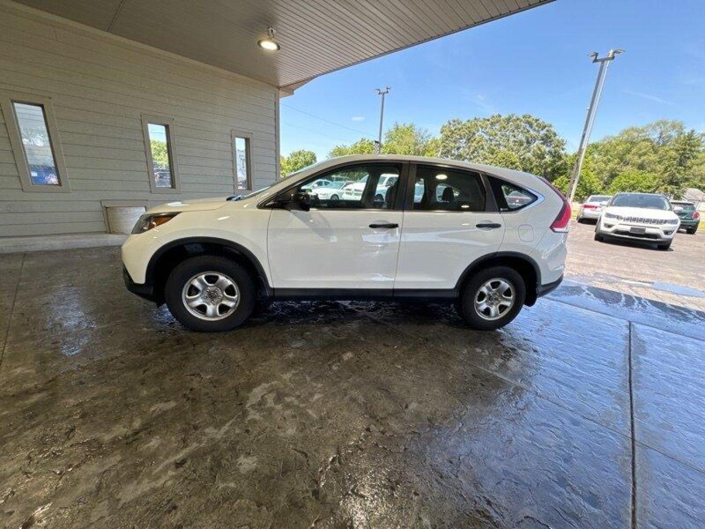 2012 Taffeta White Honda CR-V LX (5J6RM4H39CL) with an 2.4L I4 185hp 163ft. lbs. engine, Automatic transmission, located at 25355 Eames Street, Channahon, IL, 60410, (815) 467-1807, 41.429108, -88.228432 - Photo#7