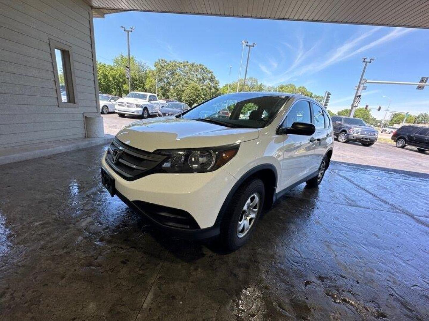 2012 Taffeta White Honda CR-V LX (5J6RM4H39CL) with an 2.4L I4 185hp 163ft. lbs. engine, Automatic transmission, located at 25355 Eames Street, Channahon, IL, 60410, (815) 467-1807, 41.429108, -88.228432 - Photo#8