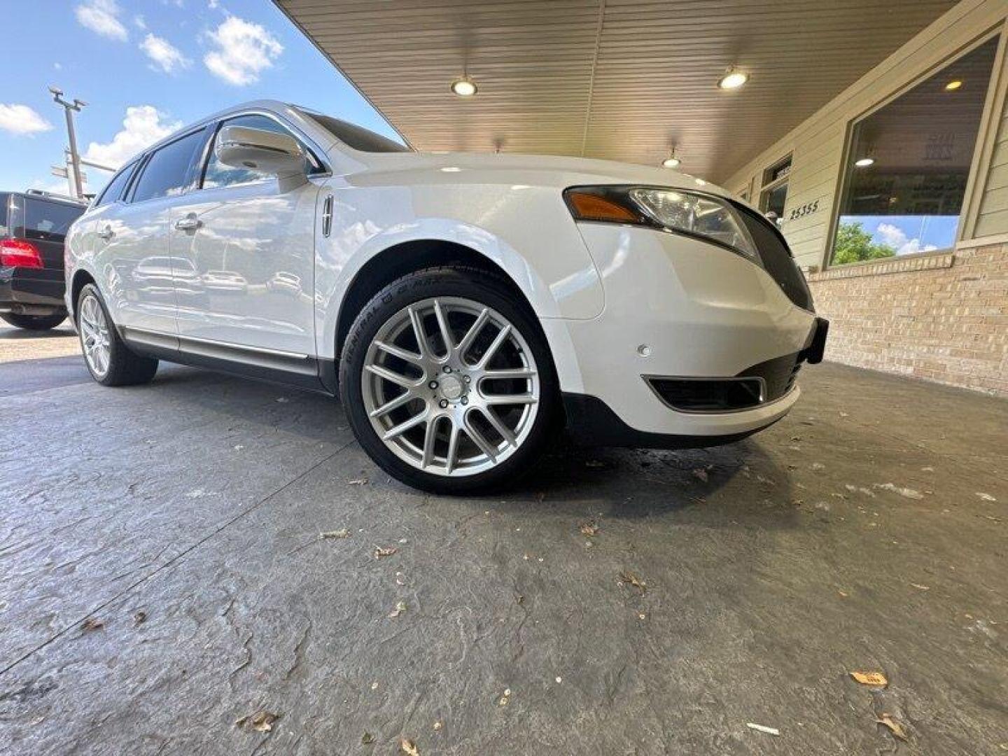 2014 Ingot Silver Metallic Lincoln MKT EcoBoost (2LMHJ5AT6EB) with an EcoBoost 3.5L Twin Turbo V6 365hp 350ft. lbs. engine, Automatic transmission, located at 25355 Eames Street, Channahon, IL, 60410, (815) 467-1807, 41.429108, -88.228432 - Looking for a luxurious and spacious SUV that's both powerful and efficient? Look no further than the 2014 Lincoln MKT Ecoboost! This sleek and stylish SUV is powered by a powerful EcoBoost 3.5L Twin Turbo V6 engine, capable of producing an impressive 365 horsepower and 350 foot-pounds of torque. - Photo#0