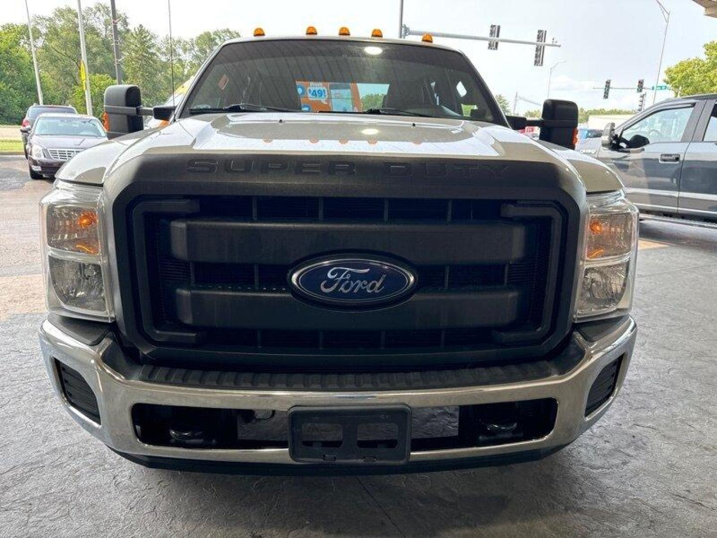 2015 Oxford White Ford F-350 XL (1FT8W3AT1FE) with an Power Stroke 6.7L Biodiesel Turbo V8 440hp 860ft. engine, Automatic transmission, located at 25355 Eames Street, Channahon, IL, 60410, (815) 467-1807, 41.429108, -88.228432 - Looking for a heavy-duty workhorse that can handle anything you throw at it? Look no further than the 2015 Ford F-350 Super Duty XL. With a Power Stroke 6.7L Biodiesel Turbo V8 engine that delivers 440 horsepower and 860 ft. of torque, this truck is built to handle even the toughest jobs. But power - Photo#8