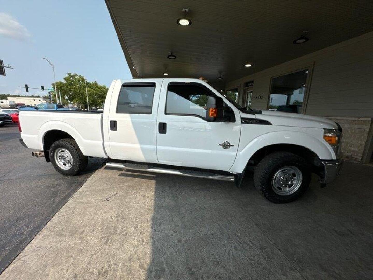 2015 Oxford White Ford F-350 XL (1FT8W3AT1FE) with an Power Stroke 6.7L Biodiesel Turbo V8 440hp 860ft. engine, Automatic transmission, located at 25355 Eames Street, Channahon, IL, 60410, (815) 467-1807, 41.429108, -88.228432 - Looking for a heavy-duty workhorse that can handle anything you throw at it? Look no further than the 2015 Ford F-350 Super Duty XL. With a Power Stroke 6.7L Biodiesel Turbo V8 engine that delivers 440 horsepower and 860 ft. of torque, this truck is built to handle even the toughest jobs. But power - Photo#1