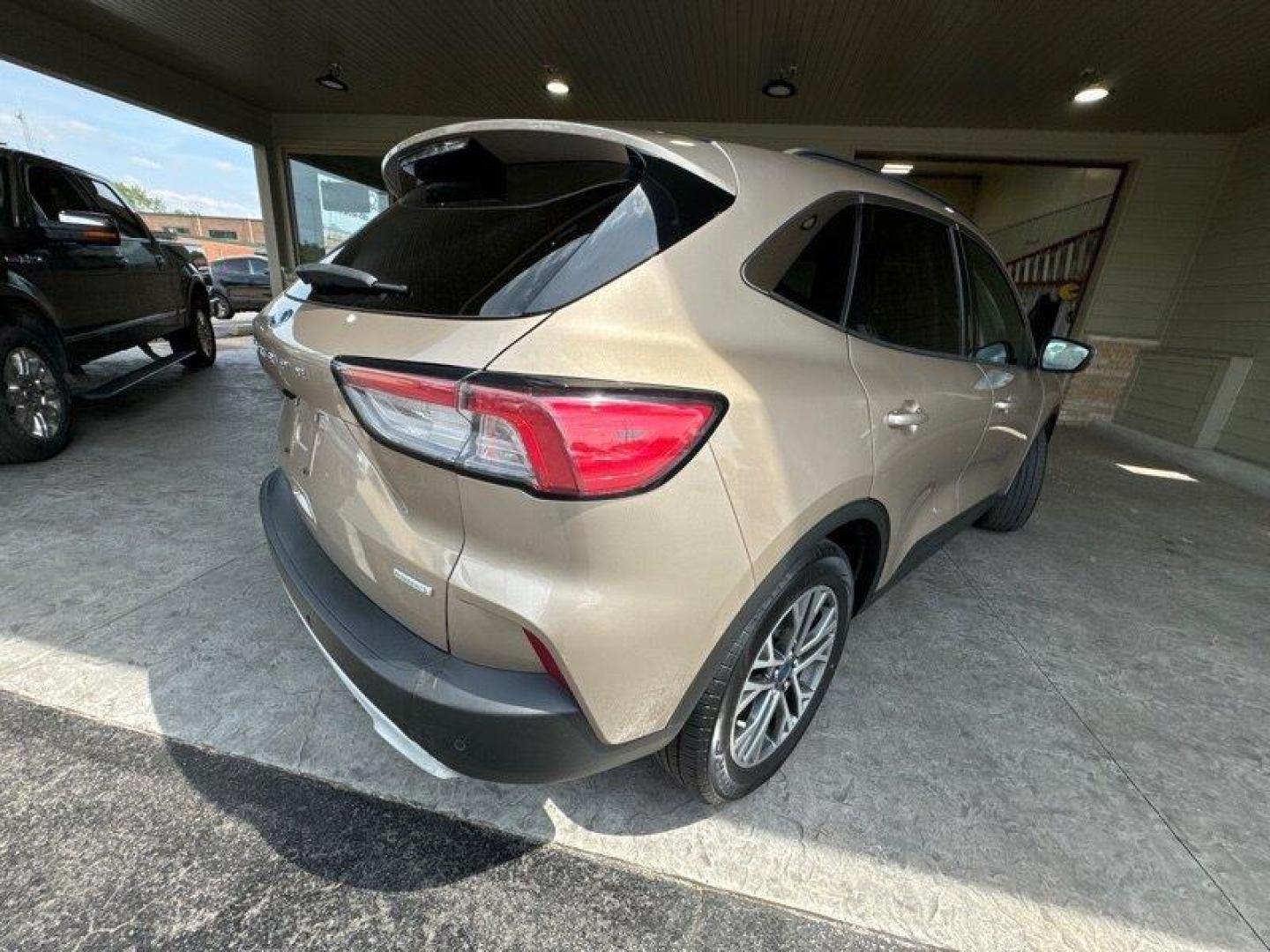 2020 Desert Gold Ford Escape SEL (1FMCU0H6XLU) with an EcoBoost 1.5L Turbo I3 181hp 190ft. lbs. engine, Automatic transmission, located at 25355 Eames Street, Channahon, IL, 60410, (815) 467-1807, 41.429108, -88.228432 - Photo#3