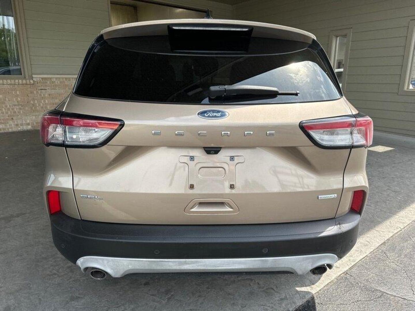 2020 Desert Gold Ford Escape SEL (1FMCU0H6XLU) with an EcoBoost 1.5L Turbo I3 181hp 190ft. lbs. engine, Automatic transmission, located at 25355 Eames Street, Channahon, IL, 60410, (815) 467-1807, 41.429108, -88.228432 - Photo#4