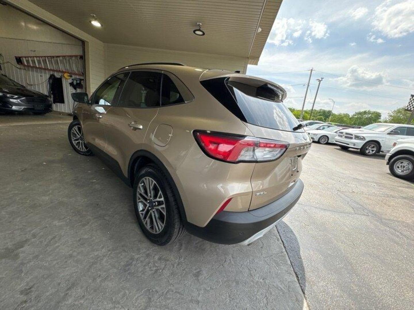 2020 Desert Gold Ford Escape SEL (1FMCU0H6XLU) with an EcoBoost 1.5L Turbo I3 181hp 190ft. lbs. engine, Automatic transmission, located at 25355 Eames Street, Channahon, IL, 60410, (815) 467-1807, 41.429108, -88.228432 - Photo#5