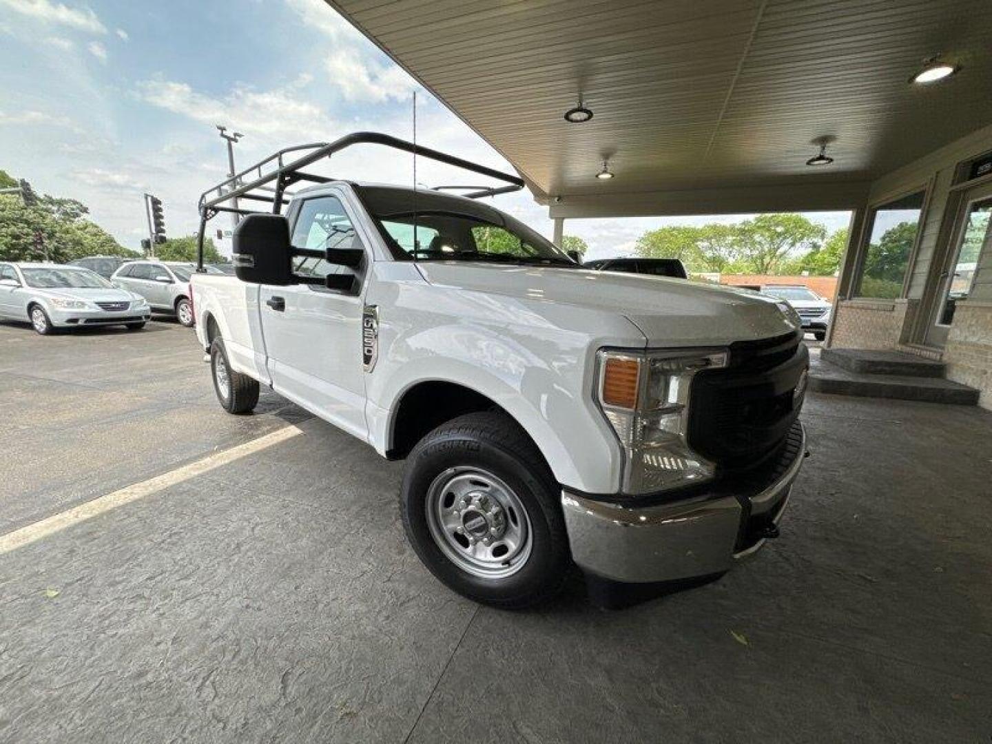 2022 Oxford White Ford F-250 XL (1FTBF2A63NE) with an 6.2L Flex Fuel V8 385hp 430ft. lbs. engine, Automatic transmission, located at 25355 Eames Street, Channahon, IL, 60410, (815) 467-1807, 41.429108, -88.228432 - Introducing the 2022 Ford F-250 Super Duty XL, a rugged and powerful pickup truck designed to tackle any job with ease. This impressive vehicle is powered by a 6.2L Flex Fuel V8 engine, delivering an impressive 385 horsepower and 430 ft. lbs. of torque. The factory default features of the 2022 For - Photo#0