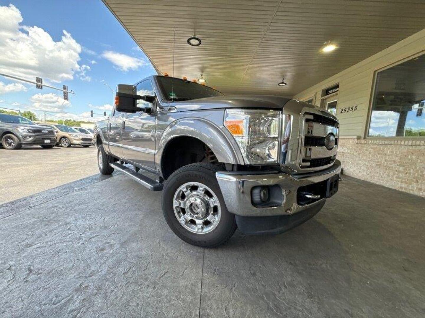 2014 Ingot Silver Metallic Ford F-250 XLT (1FT7W2B62EE) with an 6.2L Flex Fuel V8 385hp 405ft. lbs. engine, Automatic transmission, located at 25355 Eames Street, Channahon, IL, 60410, (815) 467-1807, 41.429108, -88.228432 - Photo#0