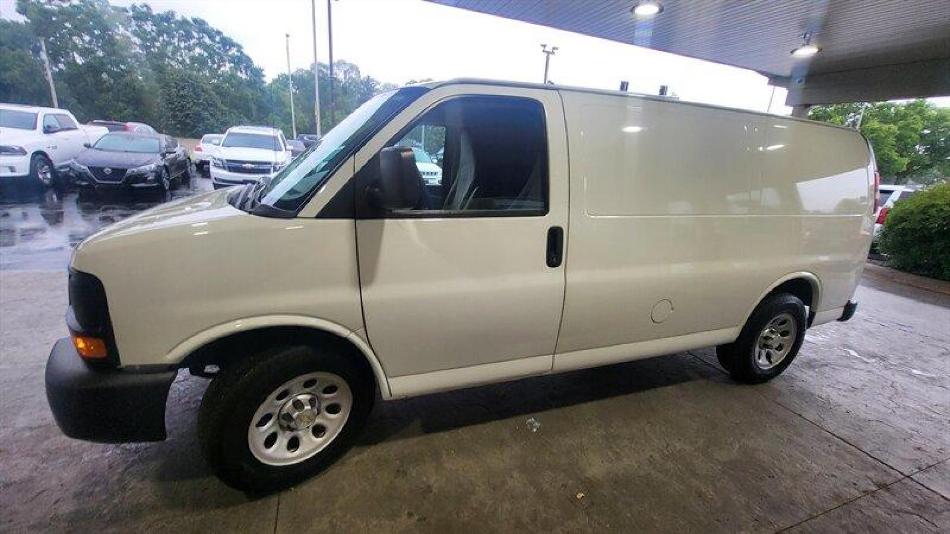 2011 Summit White Chevrolet Express Work Van Cargo (1GCSGAFX2B1) with an Vortec 4.3L V6 195hp 260ft. lbs. engine, Automatic transmission, located at 25355 Eames Street, Channahon, IL, 60410, (815) 467-1807, 41.429108, -88.228432 - Introducing the 2011 Chevrolet Express 1500, a reliable and spacious van that is perfect for both personal and commercial use. Powered by a Vortec 4.3L V6 engine that delivers 195 horsepower and 260ft. lbs. of torque, this van offers a smooth and efficient ride. The exterior of this van is finishe - Photo#11