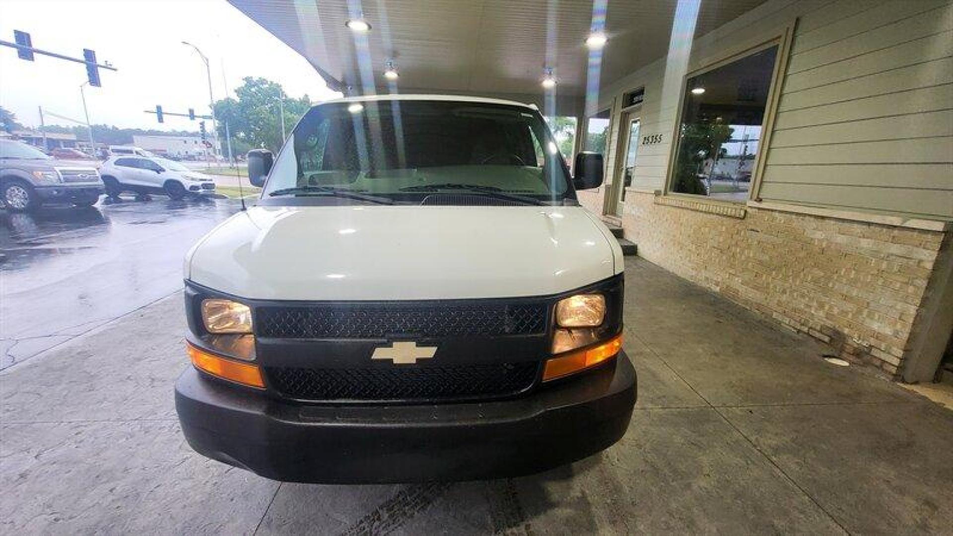 2011 Summit White Chevrolet Express Work Van Cargo (1GCSGAFX2B1) with an Vortec 4.3L V6 195hp 260ft. lbs. engine, Automatic transmission, located at 25355 Eames Street, Channahon, IL, 60410, (815) 467-1807, 41.429108, -88.228432 - Introducing the 2011 Chevrolet Express 1500, a reliable and spacious van that is perfect for both personal and commercial use. Powered by a Vortec 4.3L V6 engine that delivers 195 horsepower and 260ft. lbs. of torque, this van offers a smooth and efficient ride. The exterior of this van is finishe - Photo#13