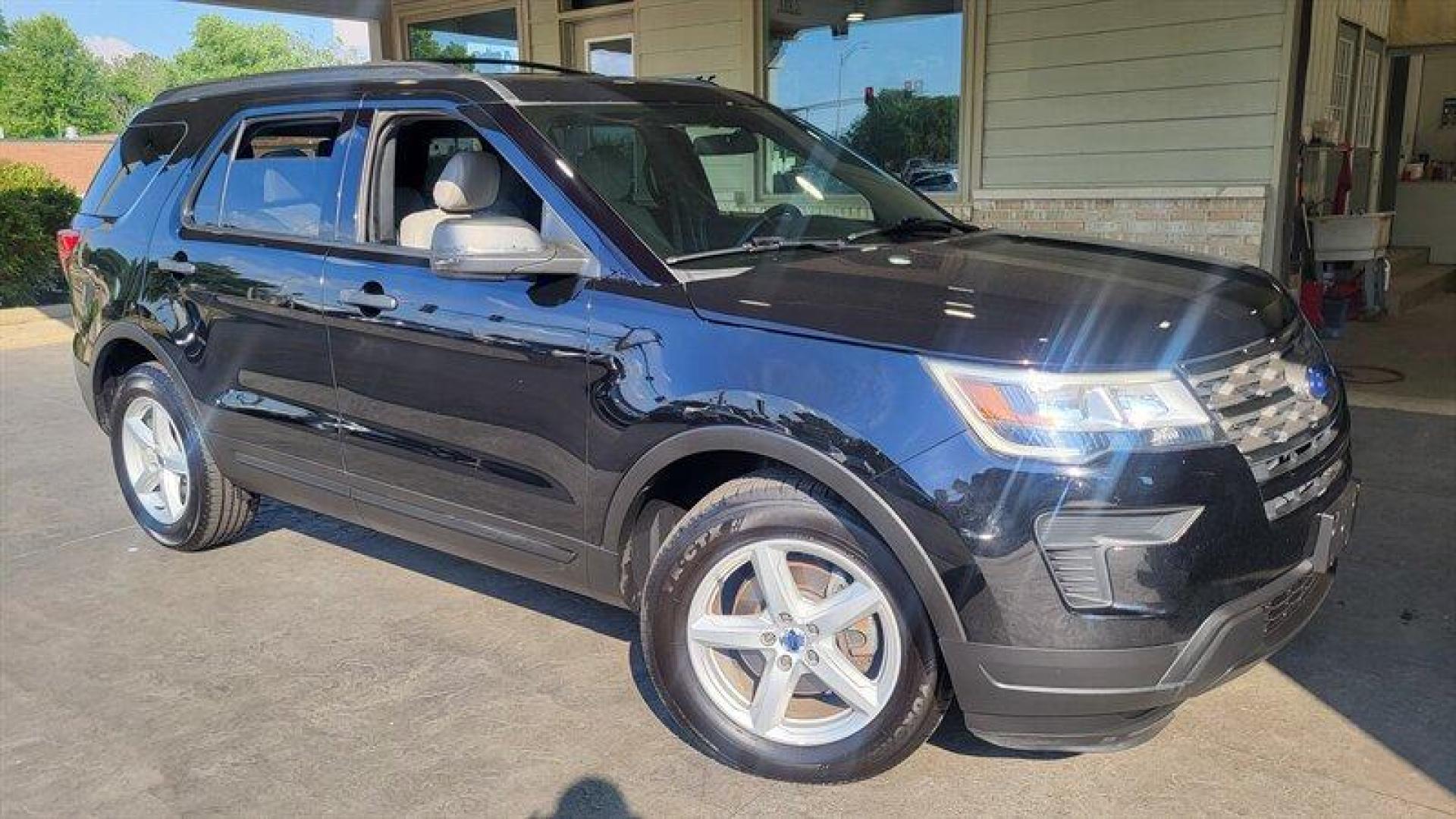 2018 Shadow Black Ford Explorer (1FM5K7B85JG) with an 3.5L V6 290hp 255ft. lbs. engine, Automatic transmission, located at 25355 Eames Street, Channahon, IL, 60410, (815) 467-1807, 41.429108, -88.228432 - Ladies and gentlemen, behold the 2018 Ford Explorer! This beast is powered by a 3.5L V6 engine that packs a punch with 290 horsepower and 255 foot-pounds of torque. You'll feel like you're driving a rocket ship, minus the whole "going to space" thing. Let's talk about the factory default features, - Photo#0