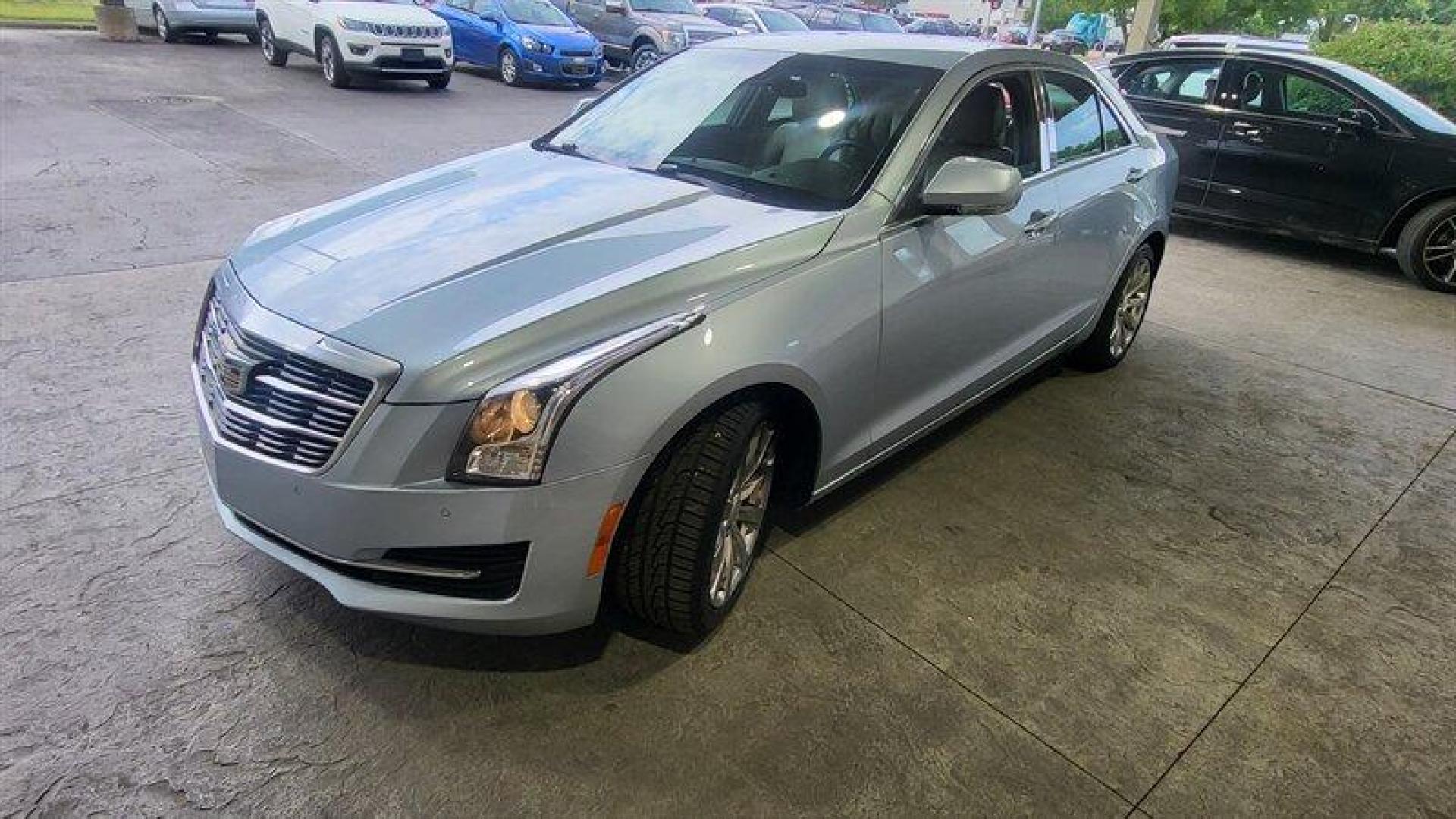 2017 Radiant Silver Metallic Cadillac ATS 2.0L Turbo Luxury (1G6AB5SXXH0) with an 2.0L Turbo I4 272hp 295ft. lbs. engine, Automatic transmission, located at 25355 Eames Street, Channahon, IL, 60410, (815) 467-1807, 41.429108, -88.228432 - Introducing the 2017 Cadillac ATS 2.0T Luxury, an exceptional vehicle that combines luxury, performance, and efficiency in one sleek package. With a powerful 2.0L Turbo I4 engine capable of producing 272hp and 295ft-lbs of torque, this vehicle delivers a thrilling driving experience like no other. - Photo#11