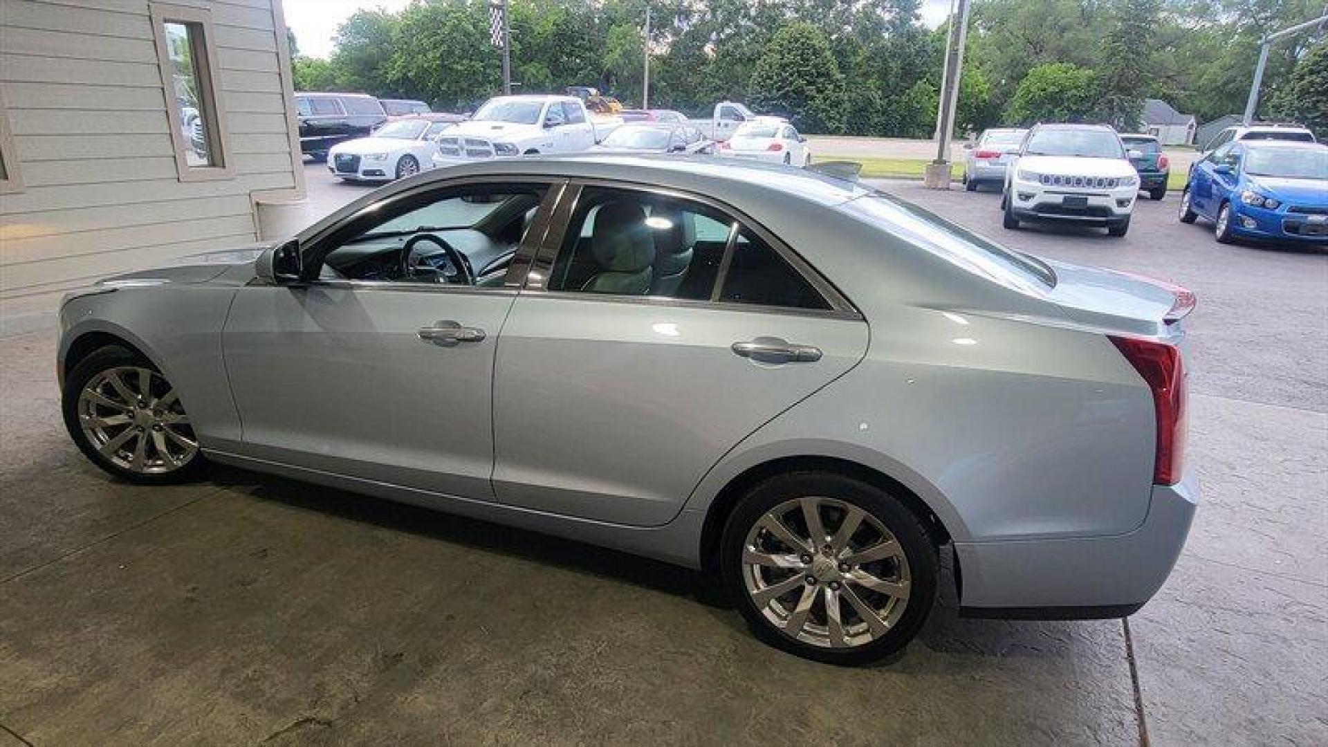 2017 Radiant Silver Metallic Cadillac ATS 2.0L Turbo Luxury (1G6AB5SXXH0) with an 2.0L Turbo I4 272hp 295ft. lbs. engine, Automatic transmission, located at 25355 Eames Street, Channahon, IL, 60410, (815) 467-1807, 41.429108, -88.228432 - Introducing the 2017 Cadillac ATS 2.0T Luxury, an exceptional vehicle that combines luxury, performance, and efficiency in one sleek package. With a powerful 2.0L Turbo I4 engine capable of producing 272hp and 295ft-lbs of torque, this vehicle delivers a thrilling driving experience like no other. - Photo#8