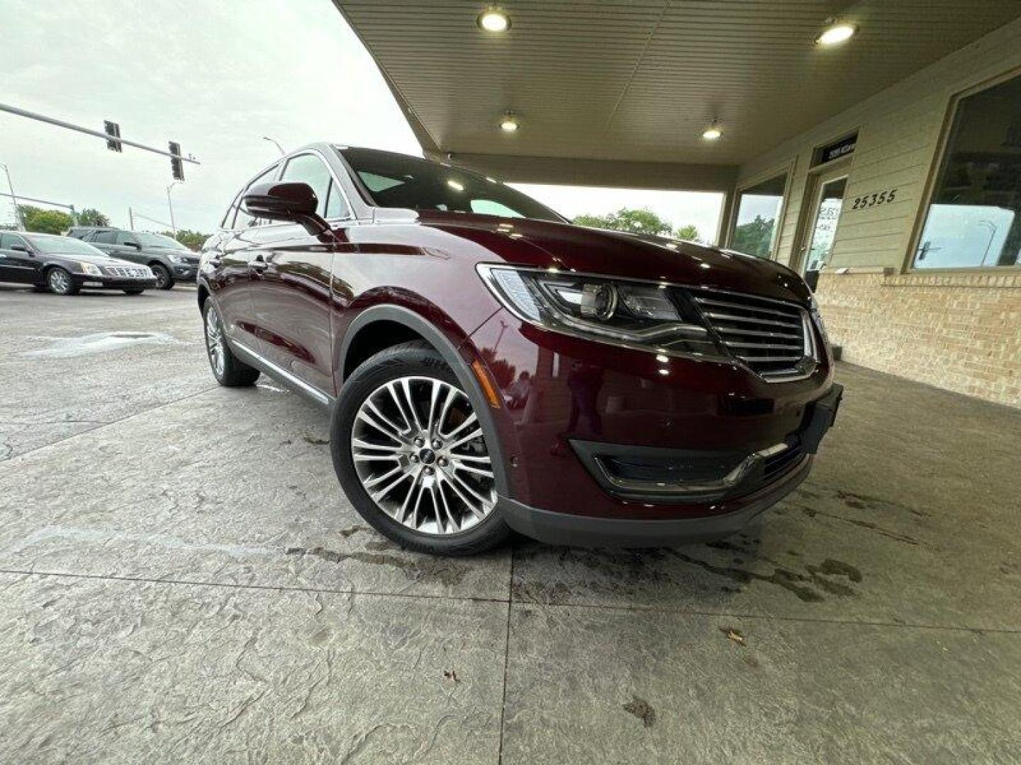 2017 Burgundy Velvet Tinted Clearcoat Lincoln MKX Reserve (2LMPJ6LP5HB) with an 2.7L Twin Turbo V6 335hp 380ft. lbs. engine, Automatic transmission, located at 25355 Eames Street, Channahon, IL, 60410, (815) 467-1807, 41.429108, -88.228432 - Photo#0