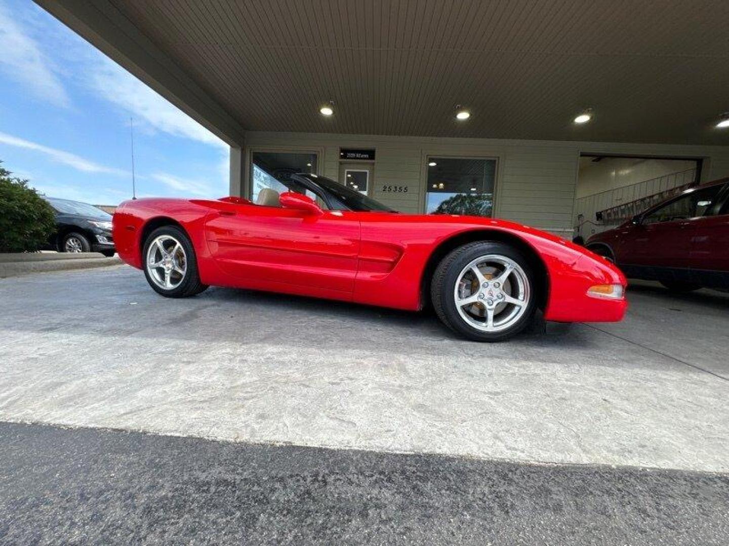 2001 Magnetic Red II Metallic Chevrolet Corvette (1G1YY32G315) with an 5L NA V8 overhead valves (OHV) 16V engine, Automatic transmission, located at 25355 Eames Street, Channahon, IL, 60410, (815) 467-1807, 41.429108, -88.228432 - Looking for a powerful and stylish sports car? Look no further than this 2001 Chevrolet Corvette! With its 5L NA V8 overhead valves (OHV) 16V engine, this car packs a punch that will leave other drivers in the dust. But it's not just about the power - this Corvette also comes with a range of facto - Photo#1