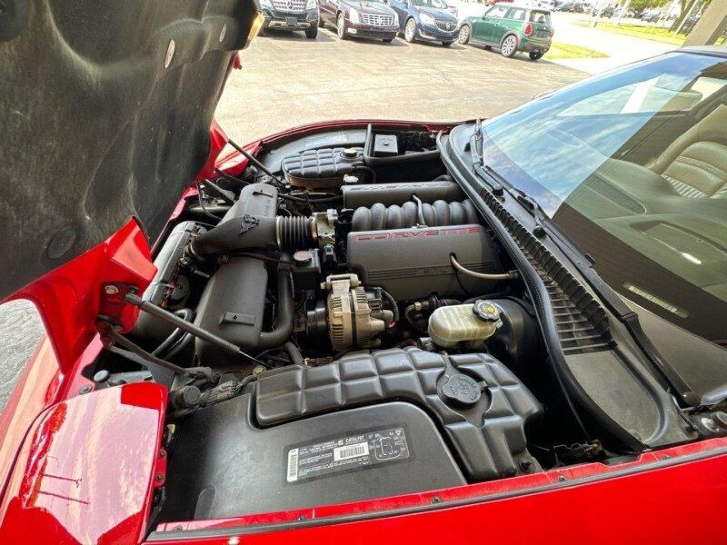 2001 Magnetic Red II Metallic Chevrolet Corvette (1G1YY32G315) with an 5L NA V8 overhead valves (OHV) 16V engine, Automatic transmission, located at 25355 Eames Street, Channahon, IL, 60410, (815) 467-1807, 41.429108, -88.228432 - Looking for a powerful and stylish sports car? Look no further than this 2001 Chevrolet Corvette! With its 5L NA V8 overhead valves (OHV) 16V engine, this car packs a punch that will leave other drivers in the dust. But it's not just about the power - this Corvette also comes with a range of facto - Photo#21