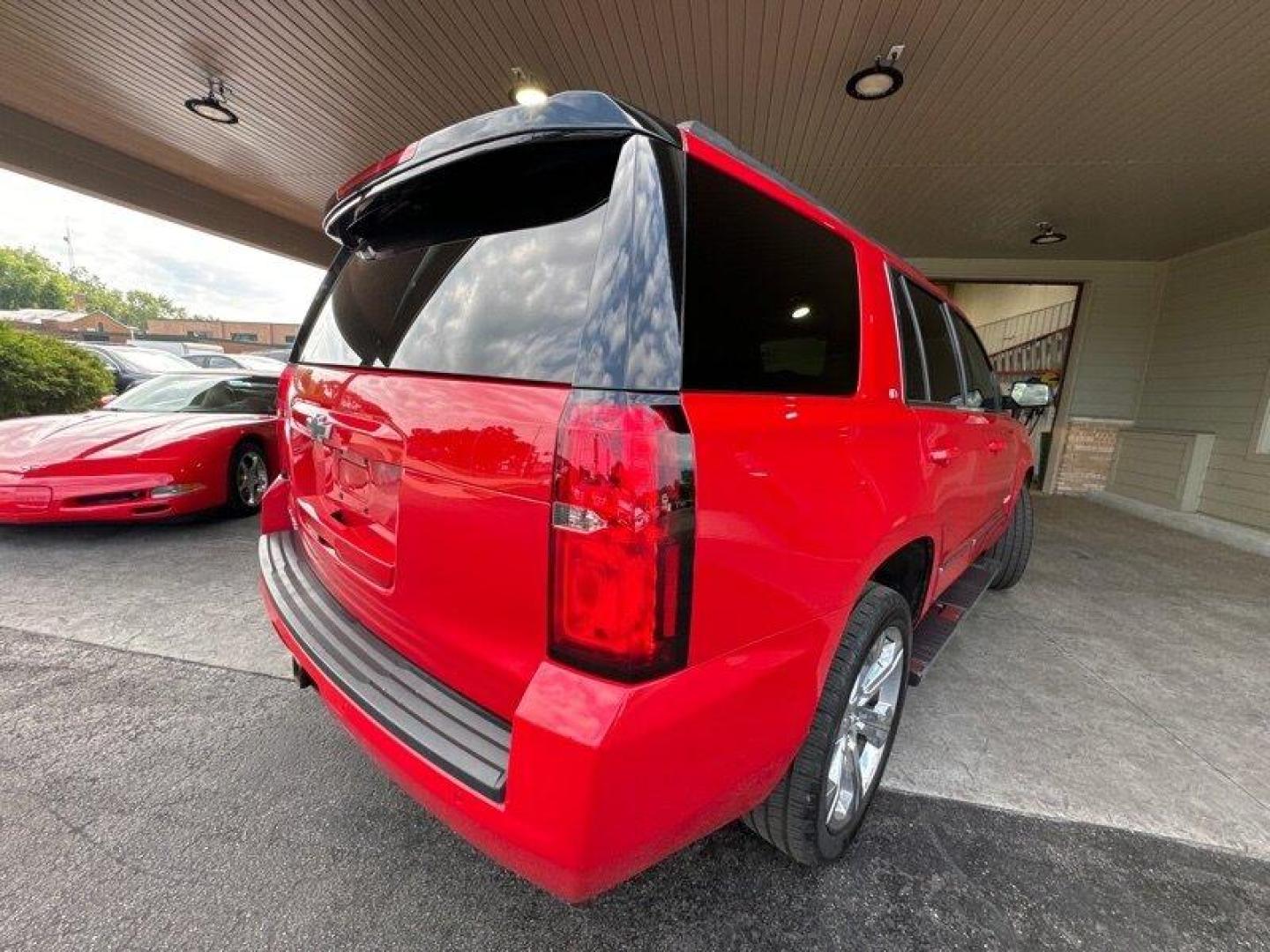 2017 Victory Red Chevrolet Tahoe LT (1GNSKBKC3HR) with an EcoTec3 5.3L Flex Fuel V8 355hp 383ft. lbs. engine, Automatic transmission, located at 25355 Eames Street, Channahon, IL, 60410, (815) 467-1807, 41.429108, -88.228432 - Hey there, car lovers! Feast your eyes on this bad boy - the 2017 Chevrolet Tahoe LT. This baby is powered by an EcoTec3 5.3L Flex Fuel V8 engine that churns out a whopping 355 horsepower and 383 feet-pound of torque. That's right, you heard it correctly - this SUV means business. But wait, there's - Photo#3