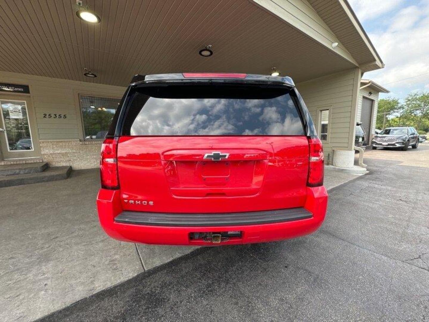 2017 Victory Red Chevrolet Tahoe LT (1GNSKBKC3HR) with an EcoTec3 5.3L Flex Fuel V8 355hp 383ft. lbs. engine, Automatic transmission, located at 25355 Eames Street, Channahon, IL, 60410, (815) 467-1807, 41.429108, -88.228432 - Hey there, car lovers! Feast your eyes on this bad boy - the 2017 Chevrolet Tahoe LT. This baby is powered by an EcoTec3 5.3L Flex Fuel V8 engine that churns out a whopping 355 horsepower and 383 feet-pound of torque. That's right, you heard it correctly - this SUV means business. But wait, there's - Photo#4