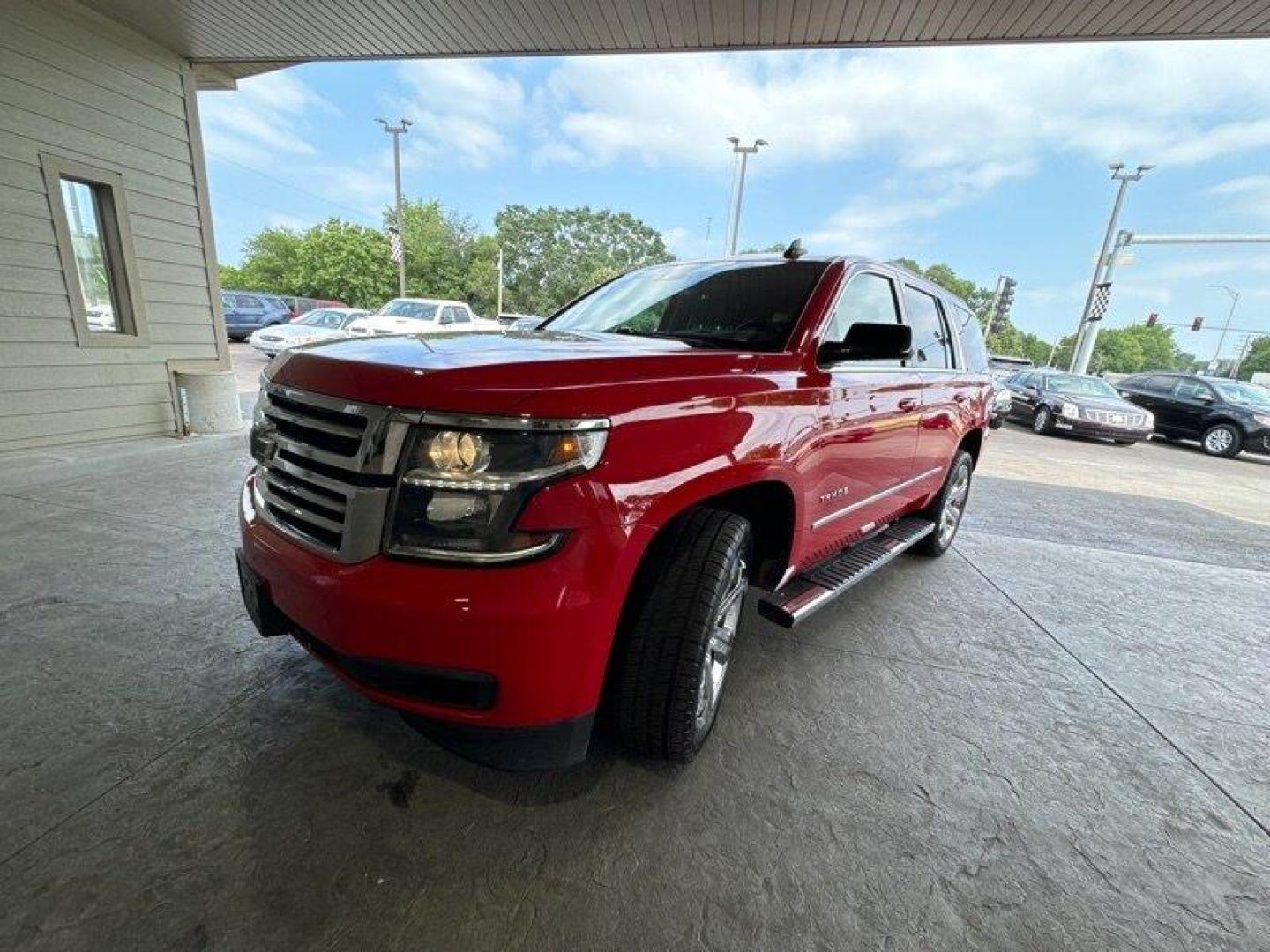 2017 Victory Red Chevrolet Tahoe LT (1GNSKBKC3HR) with an EcoTec3 5.3L Flex Fuel V8 355hp 383ft. lbs. engine, Automatic transmission, located at 25355 Eames Street, Channahon, IL, 60410, (815) 467-1807, 41.429108, -88.228432 - Hey there, car lovers! Feast your eyes on this bad boy - the 2017 Chevrolet Tahoe LT. This baby is powered by an EcoTec3 5.3L Flex Fuel V8 engine that churns out a whopping 355 horsepower and 383 feet-pound of torque. That's right, you heard it correctly - this SUV means business. But wait, there's - Photo#7