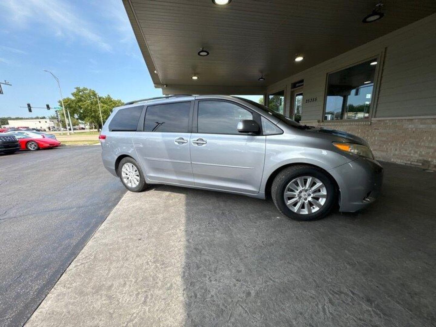 2012 Silver Sky Metallic Toyota Sienna XLE 8 Passenger (5TDYK3DC3CS) with an 3.5L V6 266hp 245ft. lbs. engine, Automatic transmission, located at 25355 Eames Street, Channahon, IL, 60410, (815) 467-1807, 41.429108, -88.228432 - Introducing the 2012 Toyota Sienna XLE 8-Passenger - a spacious and reliable minivan perfect for families or those who require ample cargo space. Powered by a 3.5L V6 engine that delivers an impressive 266 horsepower and 245 ft-lbs of torque, this vehicle provides a smooth and powerful driving exper - Photo#1