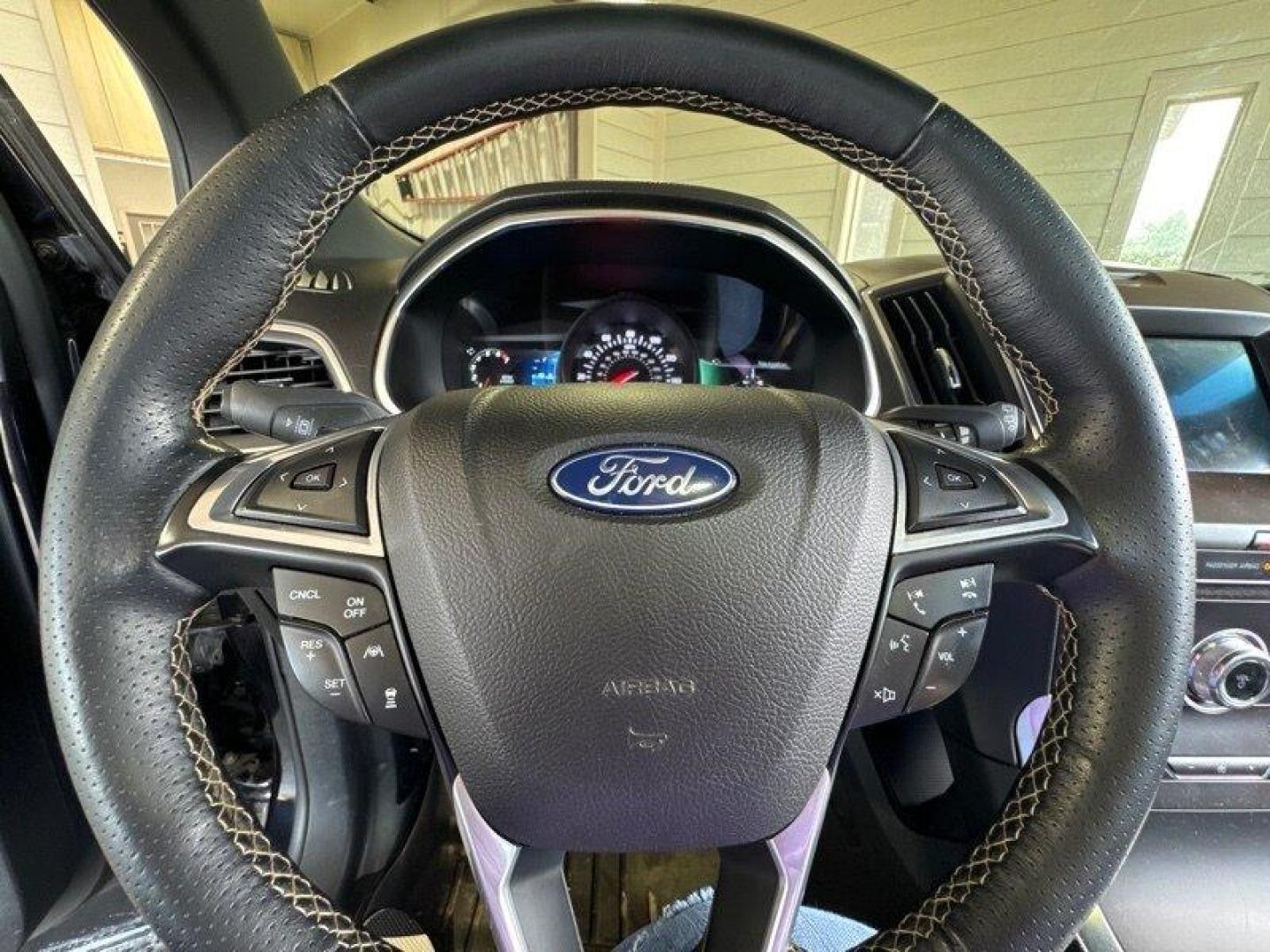 2019 Agate Black Ford Edge ST (2FMPK4AP2KB) with an EcoBoost 2.7L Twin Turbo V6 335hp 380ft. lbs. engine, Automatic transmission, located at 25355 Eames Street, Channahon, IL, 60410, (815) 467-1807, 41.429108, -88.228432 - Are you looking for a vehicle that packs a punch and turns heads on the road? Look no further than the 2019 Ford Edge ST. This powerful SUV is equipped with a cutting-edge EcoBoost 2.7L Twin Turbo V6 engine that delivers a whopping 335 horsepower and 380ft. lbs. of torque. But the power doesn't st - Photo#25