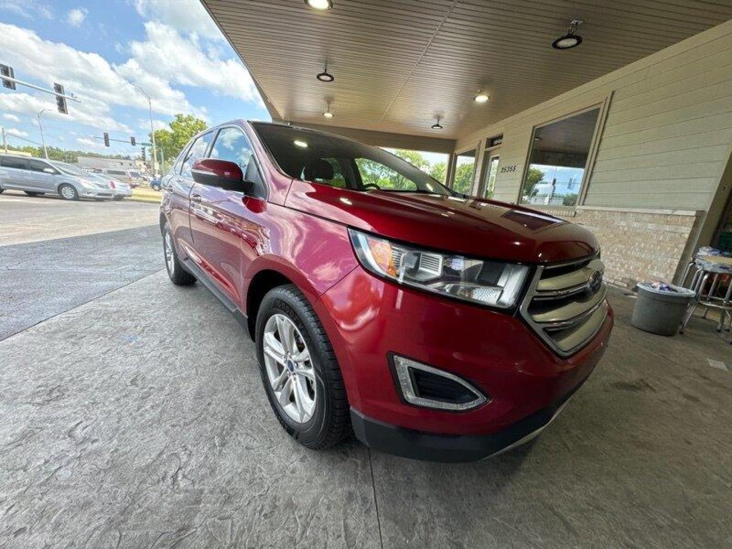 2015 Brown Ford Edge SEL (2FMTK3J85FB) with an 3.5L V6 280hp 250ft. lbs. engine, Automatic transmission, located at 25355 Eames Street, Channahon, IL, 60410, (815) 467-1807, 41.429108, -88.228432 - Photo#0