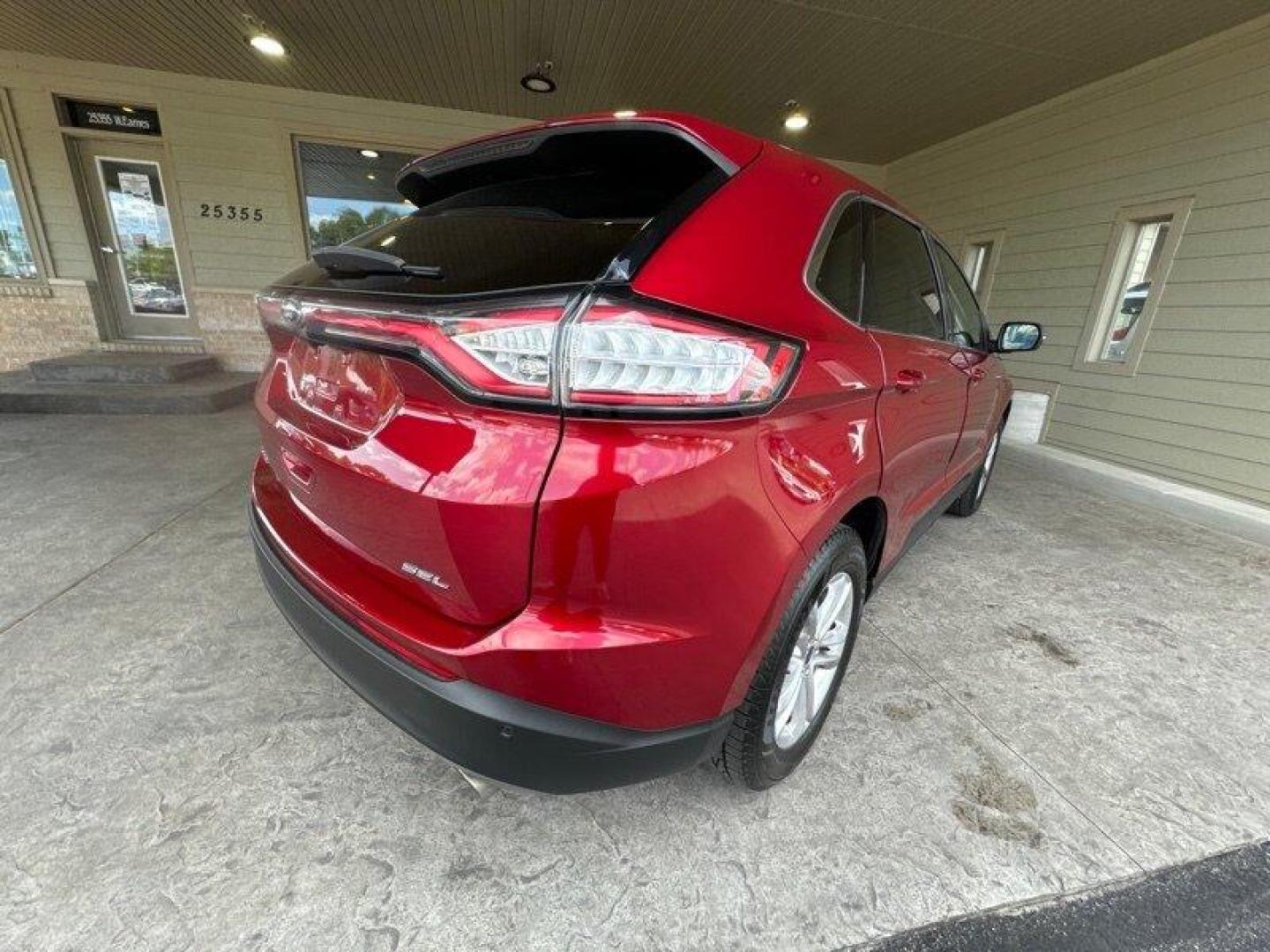 2015 Brown Ford Edge SEL (2FMTK3J85FB) with an 3.5L V6 280hp 250ft. lbs. engine, Automatic transmission, located at 25355 Eames Street, Channahon, IL, 60410, (815) 467-1807, 41.429108, -88.228432 - Behold the magnificent 2015 Ford Edge SEL, a true masterpiece of engineering and design! With a commanding 3.5L V6 engine that churns out a jaw-dropping 280 horsepower and 250 foot-pounds of torque, this vehicle delivers a driving experience unlike any other. Step inside this work of art and marve - Photo#3