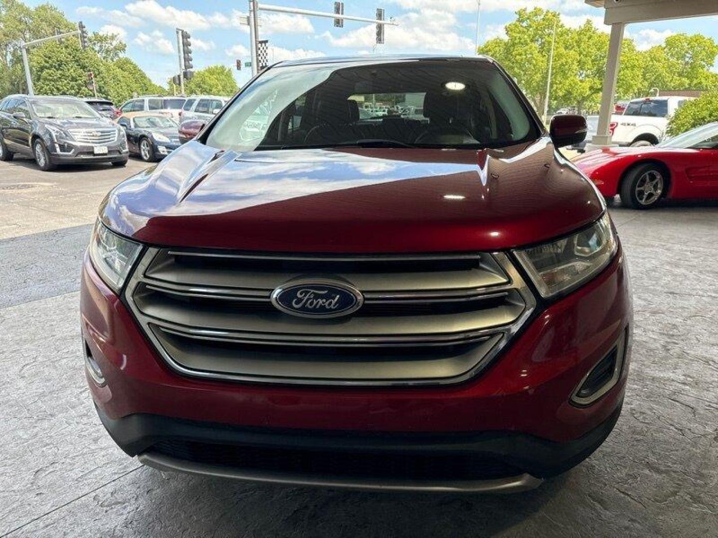 2015 Brown Ford Edge SEL (2FMTK3J85FB) with an 3.5L V6 280hp 250ft. lbs. engine, Automatic transmission, located at 25355 Eames Street, Channahon, IL, 60410, (815) 467-1807, 41.429108, -88.228432 - Behold the magnificent 2015 Ford Edge SEL, a true masterpiece of engineering and design! With a commanding 3.5L V6 engine that churns out a jaw-dropping 280 horsepower and 250 foot-pounds of torque, this vehicle delivers a driving experience unlike any other. Step inside this work of art and marve - Photo#8