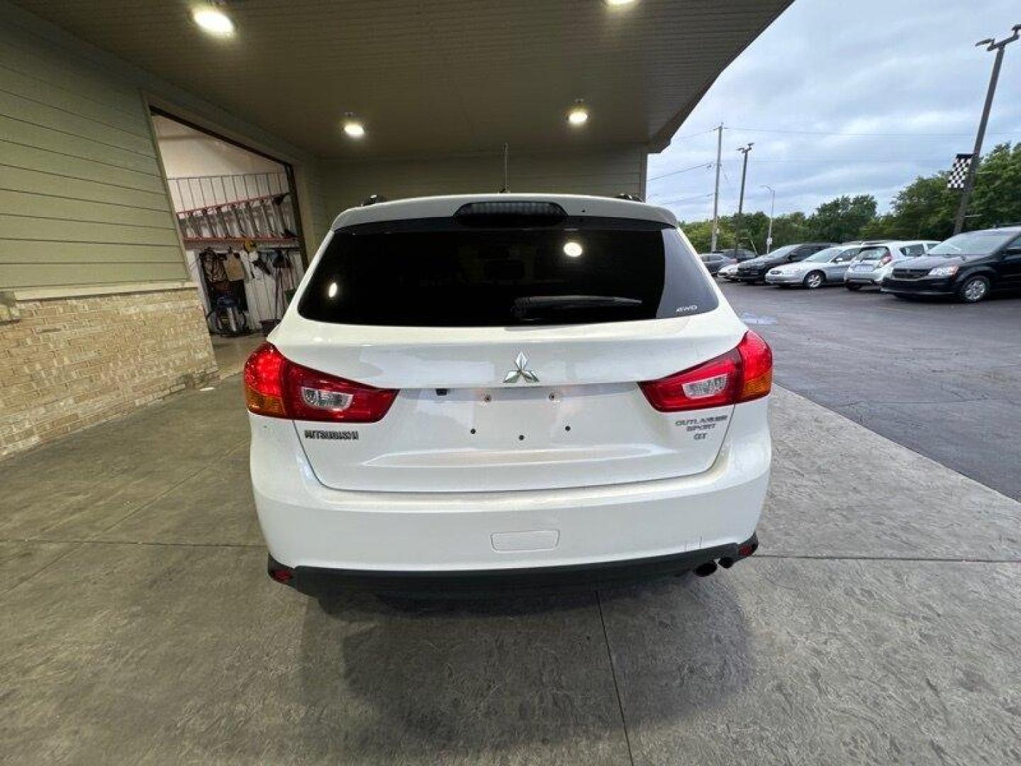 2016 Diamond White Pearl Mitsubishi Outlander Sport 2.4 GT (JA4AR4AW9GZ) with an 2.4L I4 168hp 167ft. lbs. engine, Automatic transmission, located at 25355 Eames Street, Channahon, IL, 60410, (815) 467-1807, 41.429108, -88.228432 - Looking for a ride that's sporty, sleek, and seriously stylish? Look no further than the 2016 Mitsubishi Outlander Sport 2.4 GT! With a 2.4L I4 engine that's packing a punch with 168 horsepower and 167ft. lbs. of torque, this baby is built to impress. And let's talk about those factory default feat - Photo#4