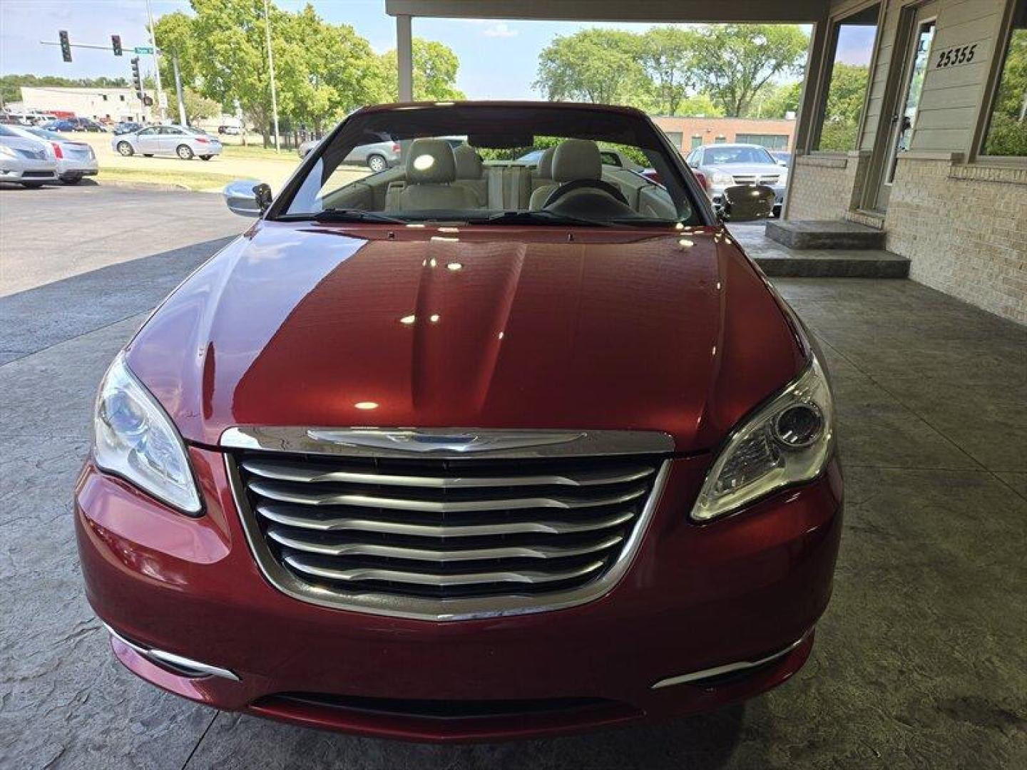 2011 Deep Cherry Red Crystal Pearl Coat Chrysler 200 Limited (1C3BC7EG0BN) with an Pentastar 3.6L Flex Fuel V6 283hp 260ft. lbs. engine, Automatic transmission, located at 25355 Eames Street, Channahon, IL, 60410, (815) 467-1807, 41.429108, -88.228432 - Ladies and gentlemen, feast your eyes on the 2011 Chrysler 200 Limited! This beauty is powered by a Pentastar 3.6L Flex Fuel V6 engine that packs a punch with 283 horsepower and 260 ft. lbs. of torque. You'll feel like a race car driver cruising down the highway in this bad boy. But wait, there's m - Photo#9