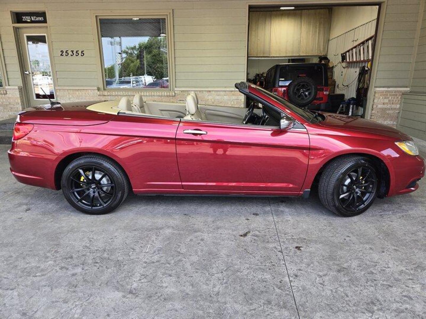 2011 Deep Cherry Red Crystal Pearl Coat Chrysler 200 Limited (1C3BC7EG0BN) with an Pentastar 3.6L Flex Fuel V6 283hp 260ft. lbs. engine, Automatic transmission, located at 25355 Eames Street, Channahon, IL, 60410, (815) 467-1807, 41.429108, -88.228432 - Ladies and gentlemen, feast your eyes on the 2011 Chrysler 200 Limited! This beauty is powered by a Pentastar 3.6L Flex Fuel V6 engine that packs a punch with 283 horsepower and 260 ft. lbs. of torque. You'll feel like a race car driver cruising down the highway in this bad boy. But wait, there's m - Photo#1