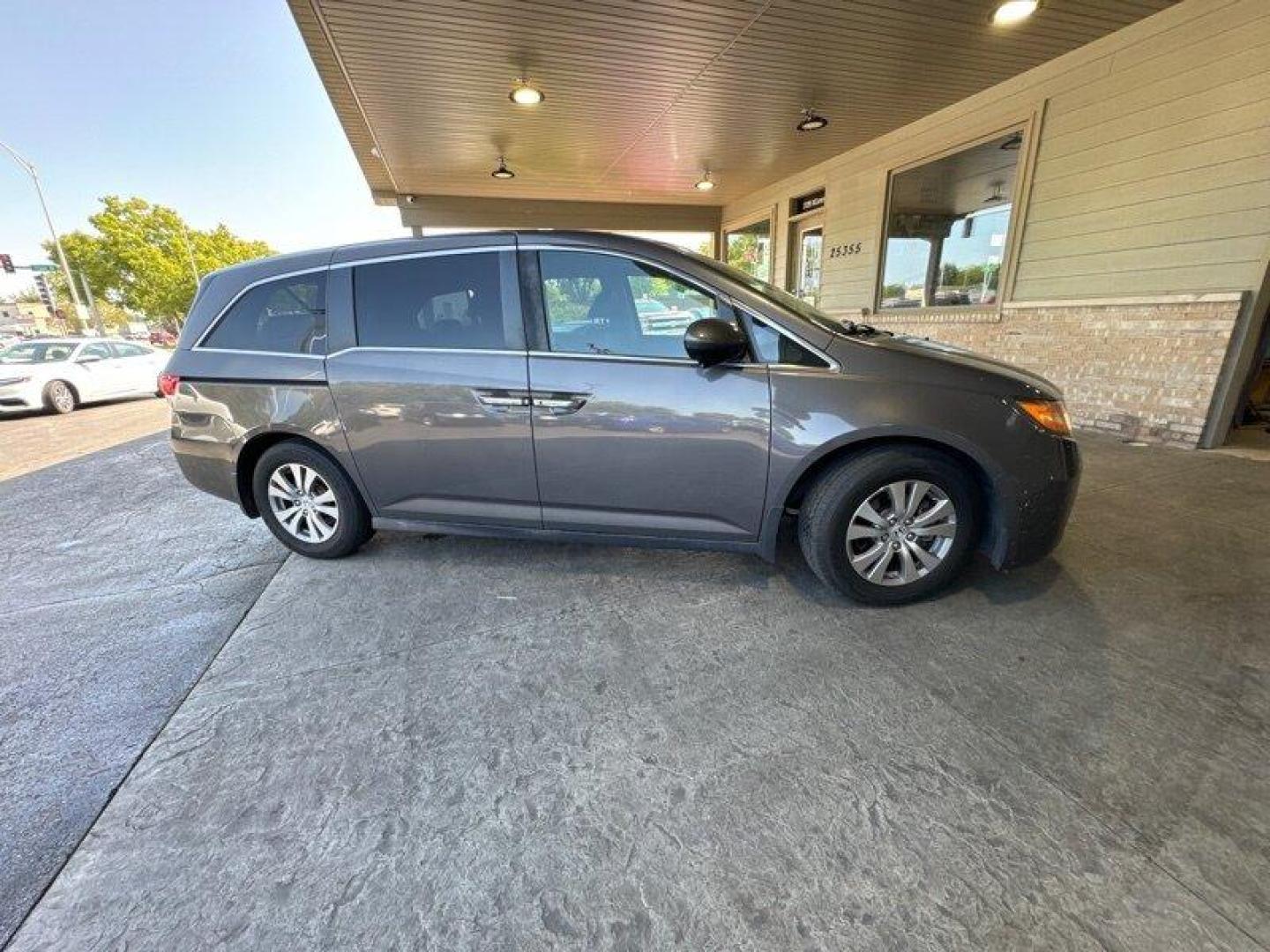 2017 Modern Steel Metallic Honda Odyssey EX-L (5FNRL5H62HB) with an 3.5L V6 248hp 250ft. lbs. engine, Automatic transmission, located at 25355 Eames Street, Channahon, IL, 60410, (815) 467-1807, 41.429108, -88.228432 - Looking for a reliable and spacious family vehicle? Look no further than the 2017 Honda Odyssey EX-L! This van is powered by a powerful and efficient 3.5L V6 engine, delivering 248 horsepower and 250 ft-lbs of torque. With less than 79,000 miles on the odometer, this vehicle has been driven an avera - Photo#2