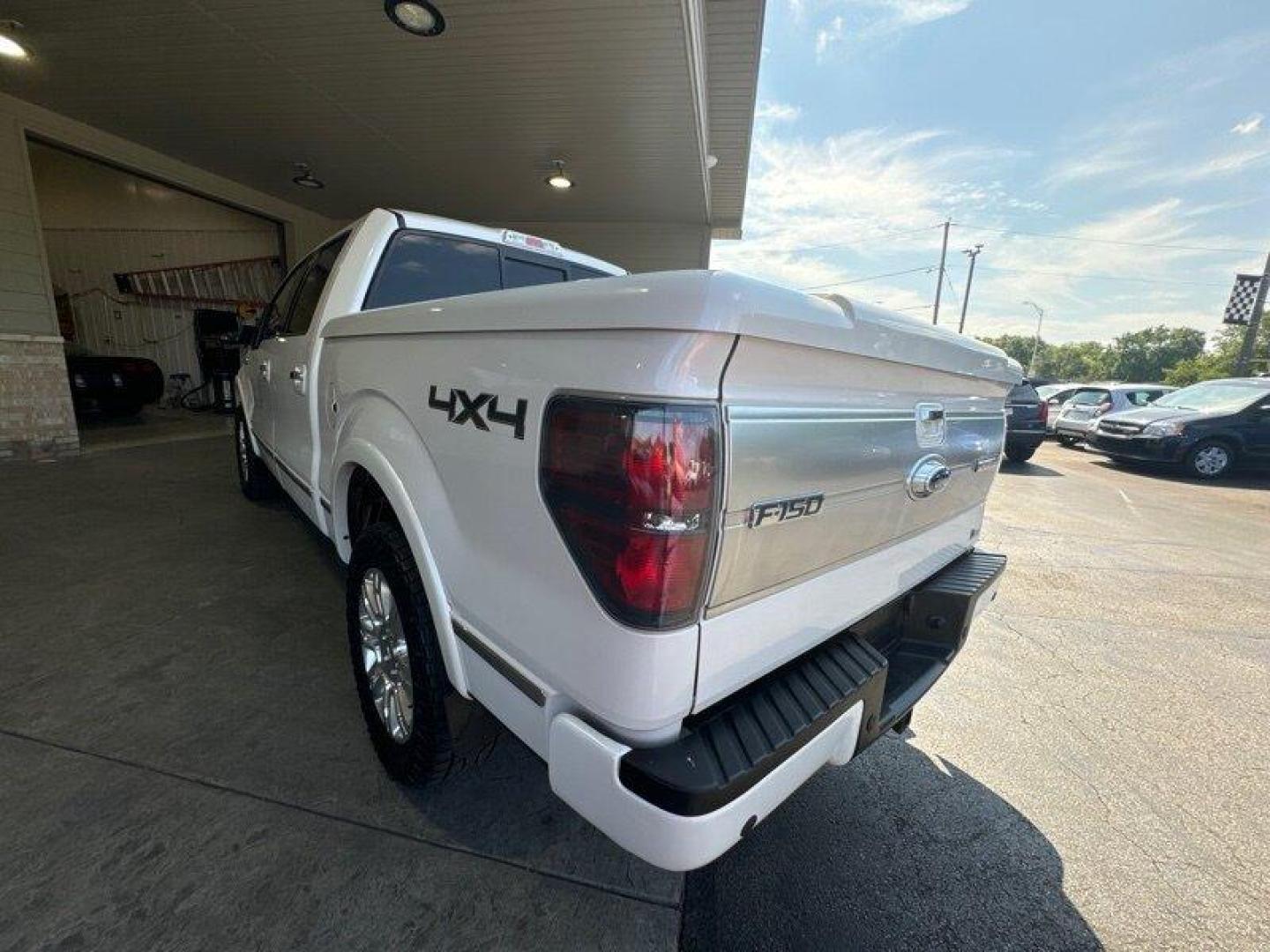 2010 White Platinum Metallic Tri-Coat Ford F-150 Platinum (1FTFW1EV1AF) with an Triton 5.4L Flex Fuel V8 320hp 390ft. lbs. engine, Automatic transmission, located at 25355 Eames Street, Channahon, IL, 60410, (815) 467-1807, 41.429108, -88.228432 - Photo#4